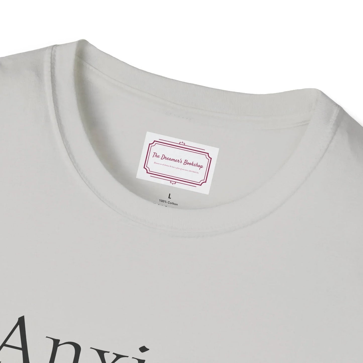 Anxiety Warrior Unisex Softstyle T-Shirt - Embrace Your Battles - The Dreamer's Bookshop.