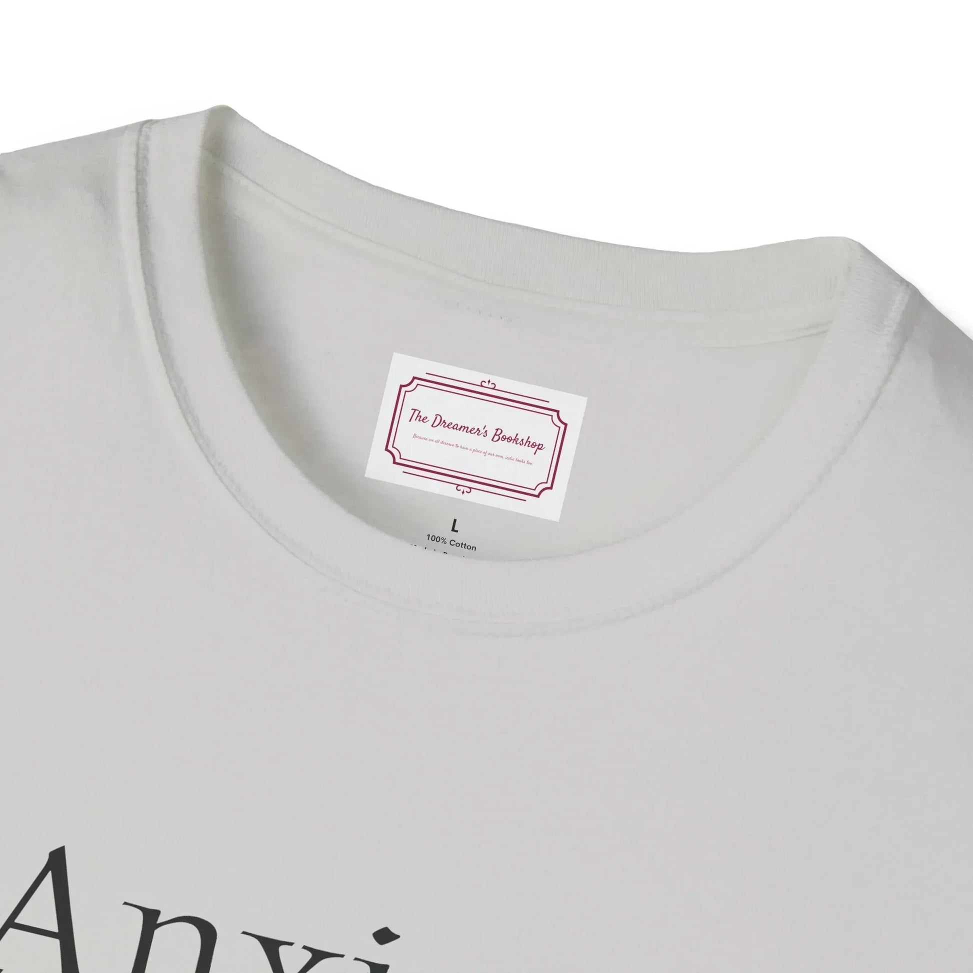 Anxiety Warrior Unisex Softstyle T-Shirt - Embrace Your Battles - The Dreamer's Bookshop.