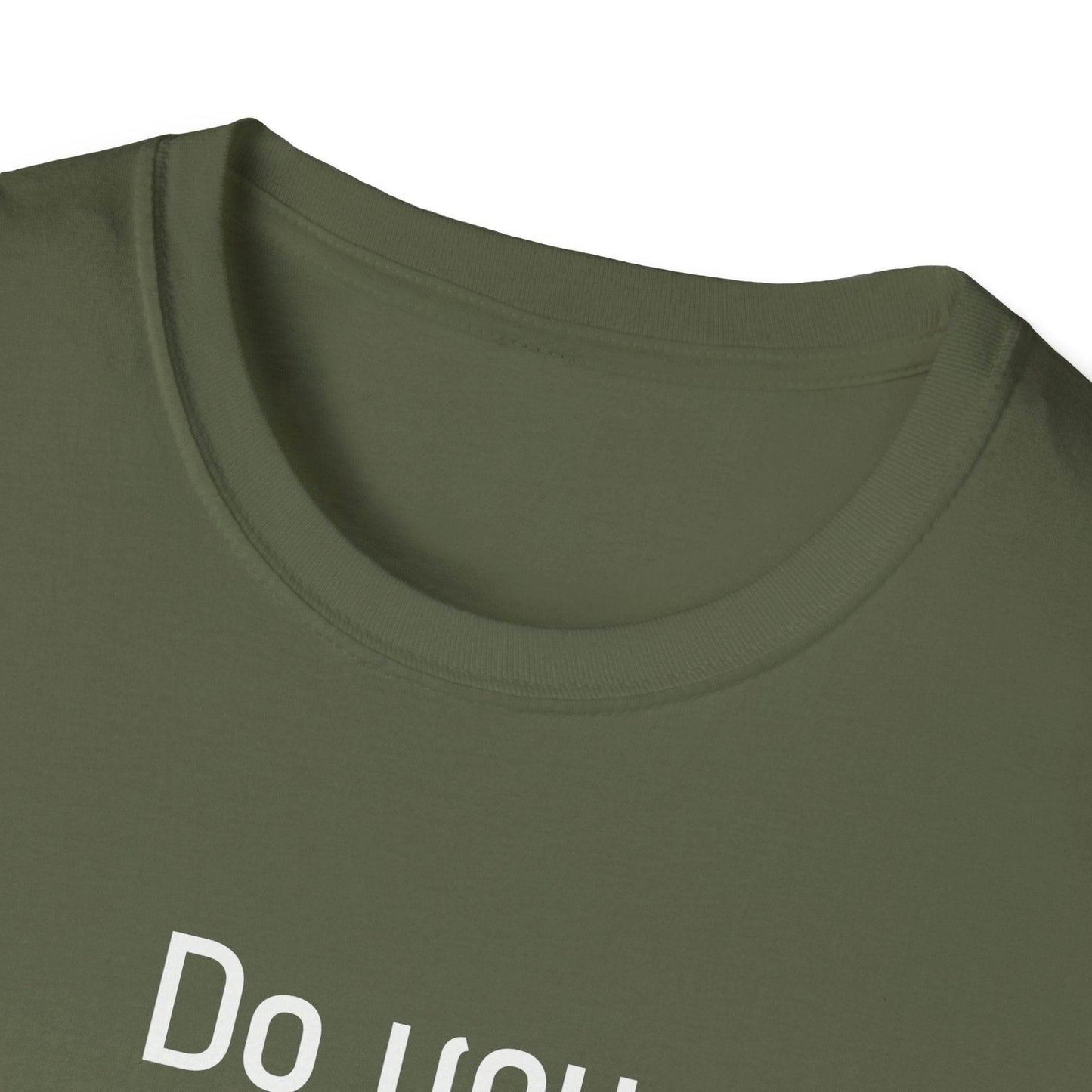 Inspirational Unisex Softstyle T-Shirt - 'Think Again' Motivational Design - The Dreamer's Bookshop.