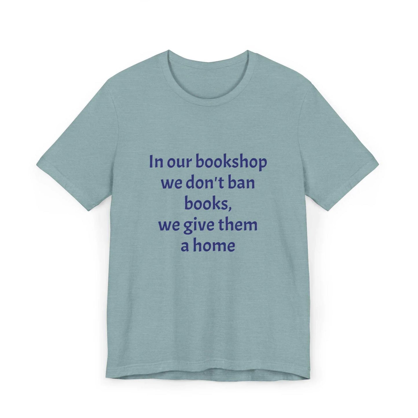 Inspirational Unisex Jersey T-Shirt - In our bookshop Vibe - The Dreamer's Bookshop.