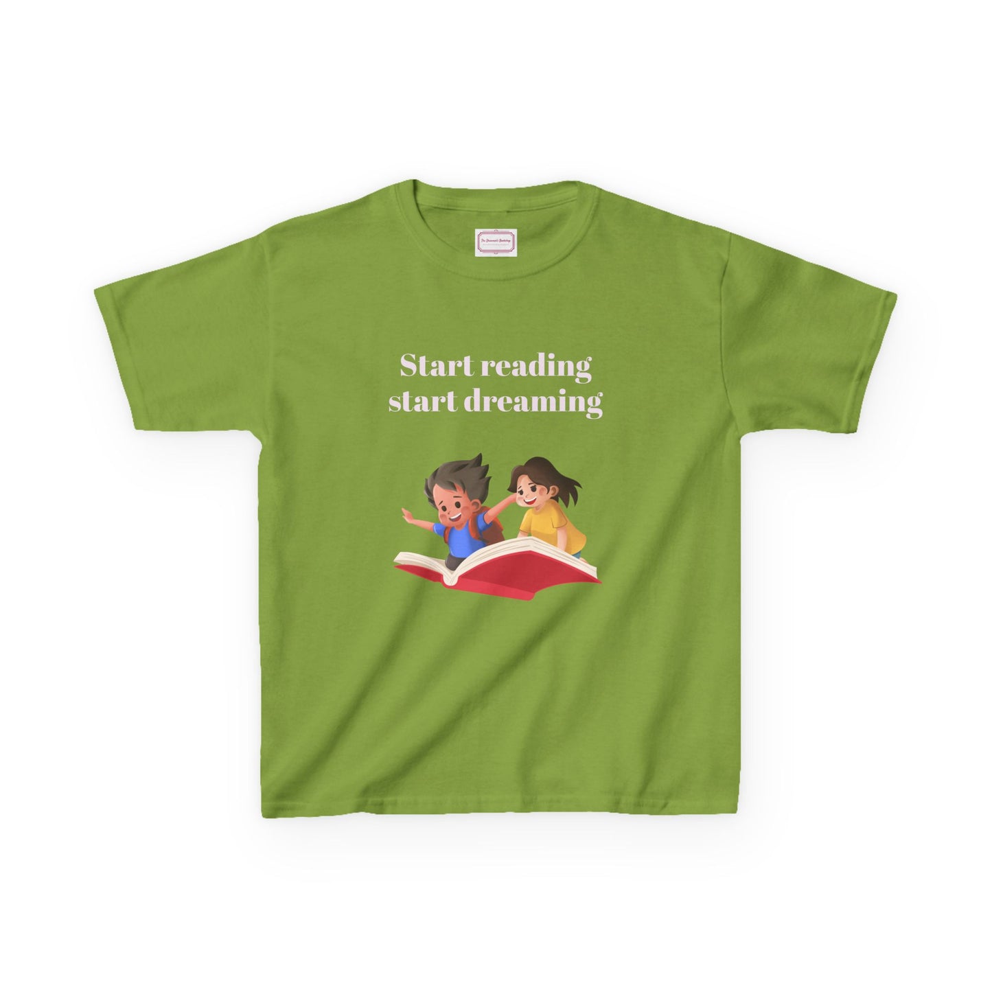 AU - Kids Heavy Cotton™ Tee - Start Reading Start Dreaming