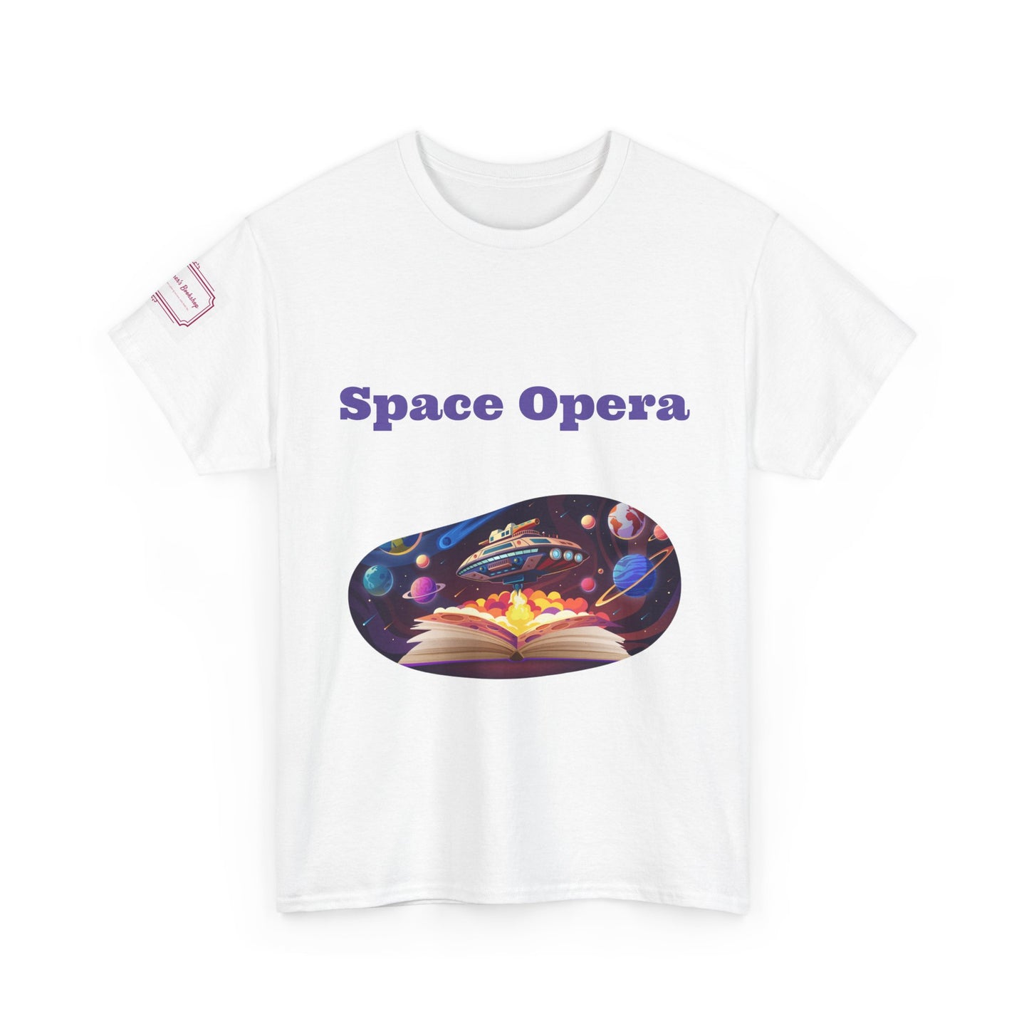 Space Opera -  Unisex Heavy Cotton Tee - Sci-Fi Books