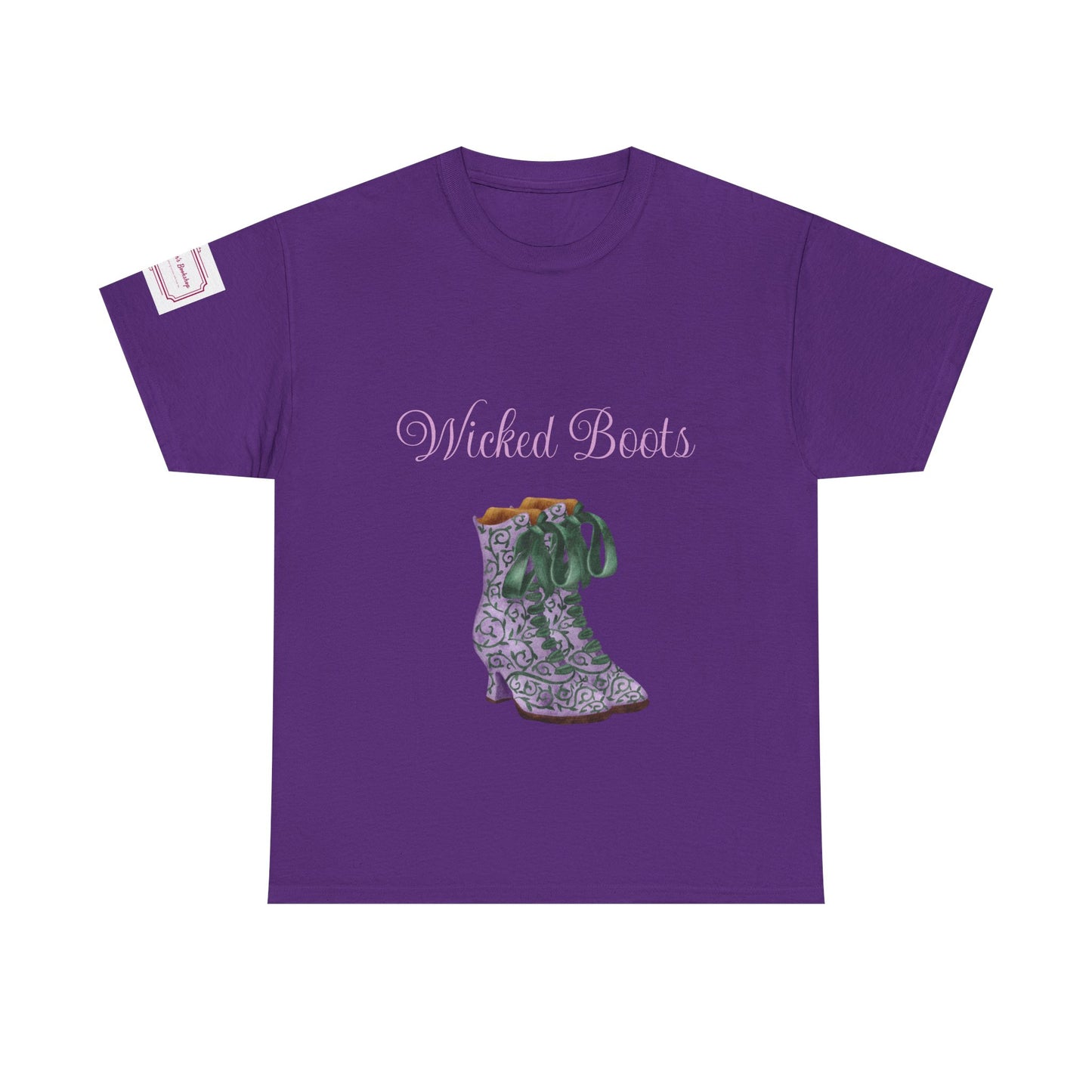 AU - Wicked Boots - Witch Unisex Heavy Cotton Tee