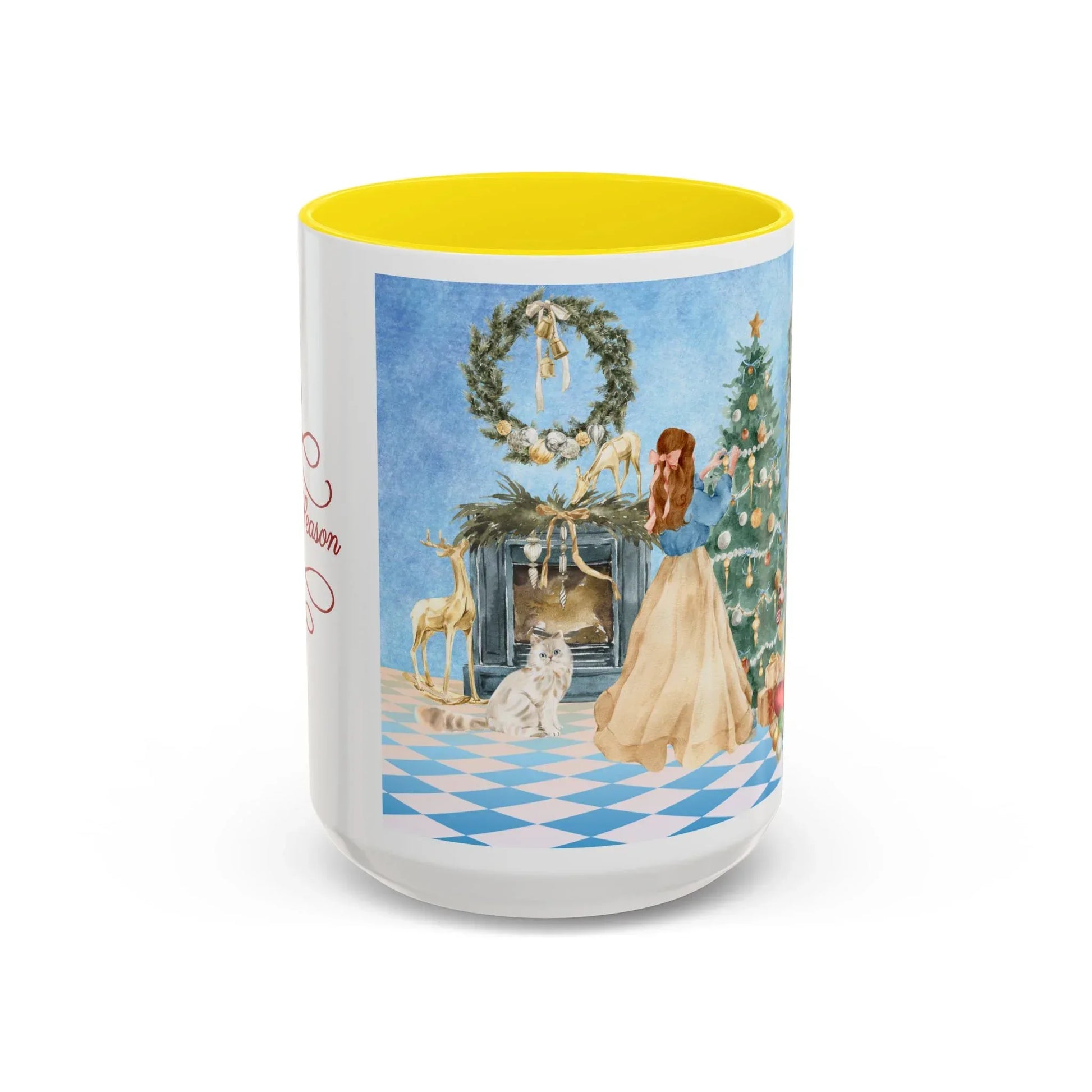 Christmas Tree Decoration Coffee Mug - 11oz & 15oz - tis the season - The Dreamer's Bookshop.