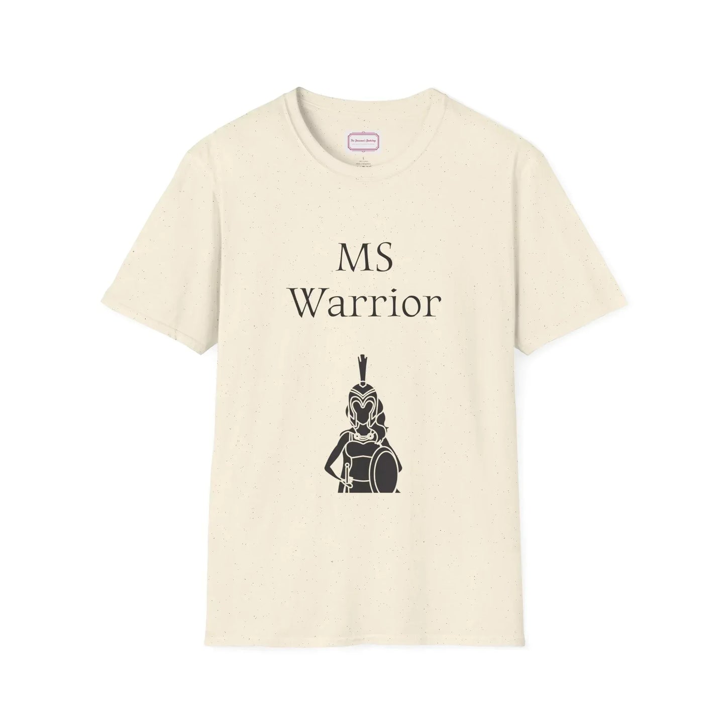 M.S. Warrior Unisex Softstyle T-Shirt - Embrace Your Battles - The Dreamer's Bookshop.