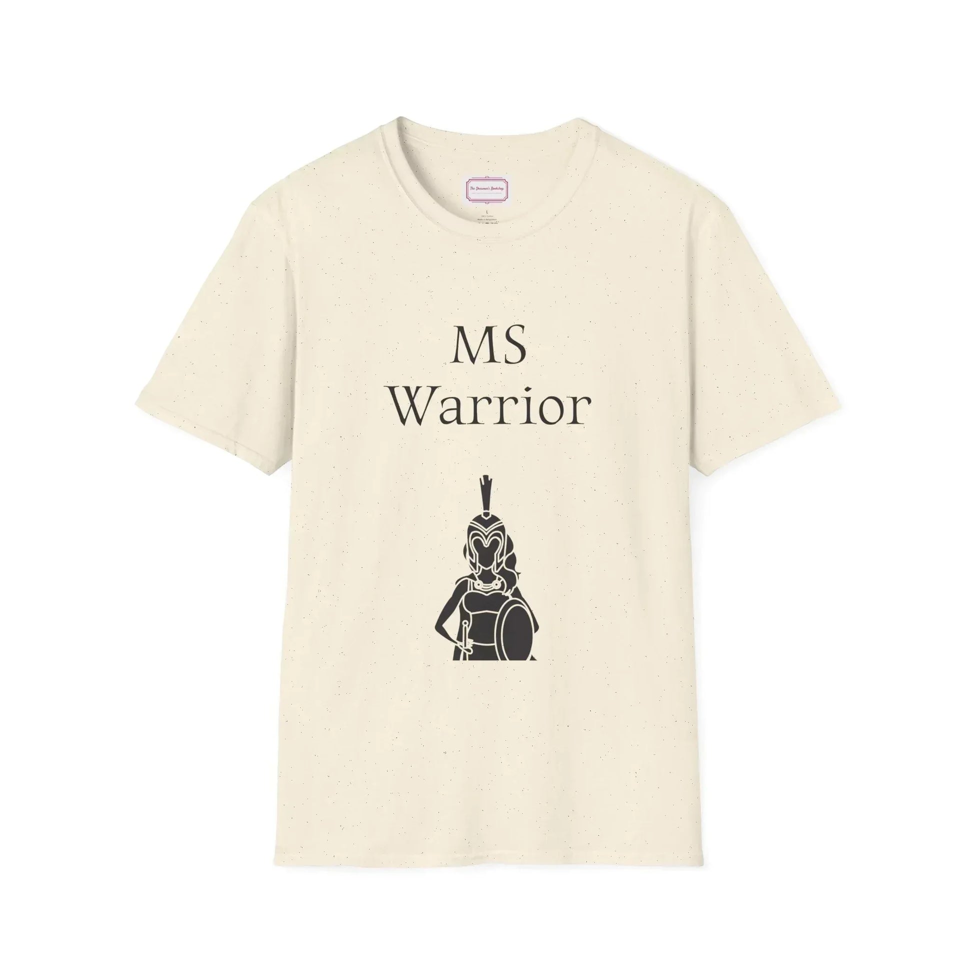 M.S. Warrior Unisex Softstyle T-Shirt - Embrace Your Battles - The Dreamer's Bookshop.