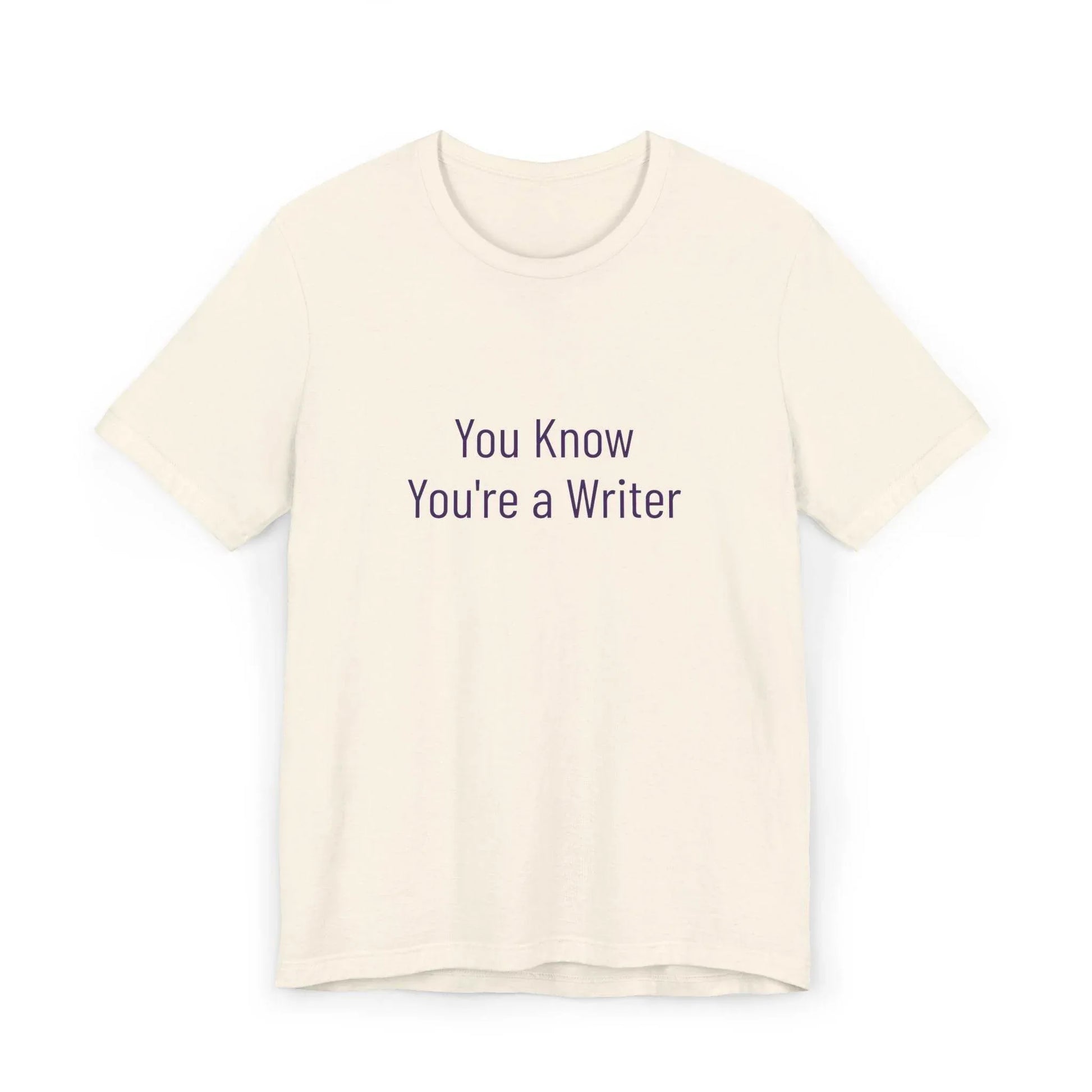 Unisex Jersey T-Shirt - 'You Know' Philosophical - The Dreamer's Bookshop.