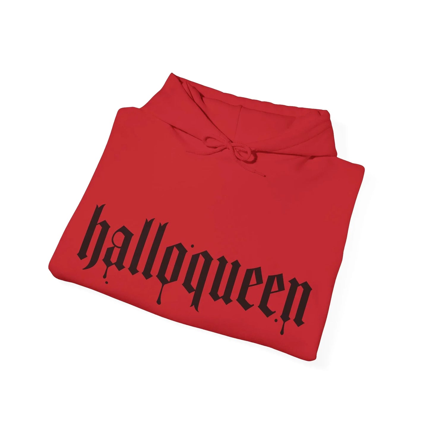 Halloqueen Spooky Hoodie - Cozy Unisex Sweatshirt for Book Lovers - The Dreamer's Bookshop.