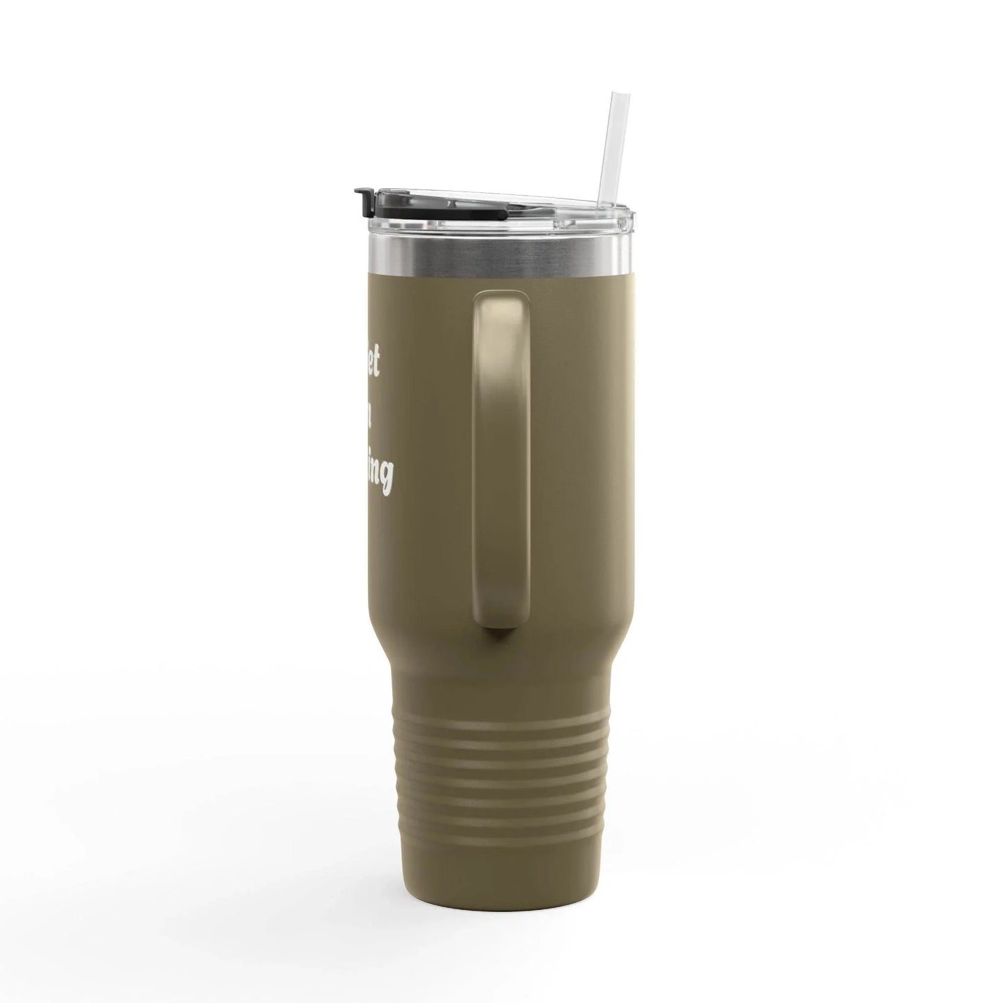 Quiet I'm Writing Insulated Travel Mug - 40oz Red Coffee Cup - The Dreamer's Bookshop.