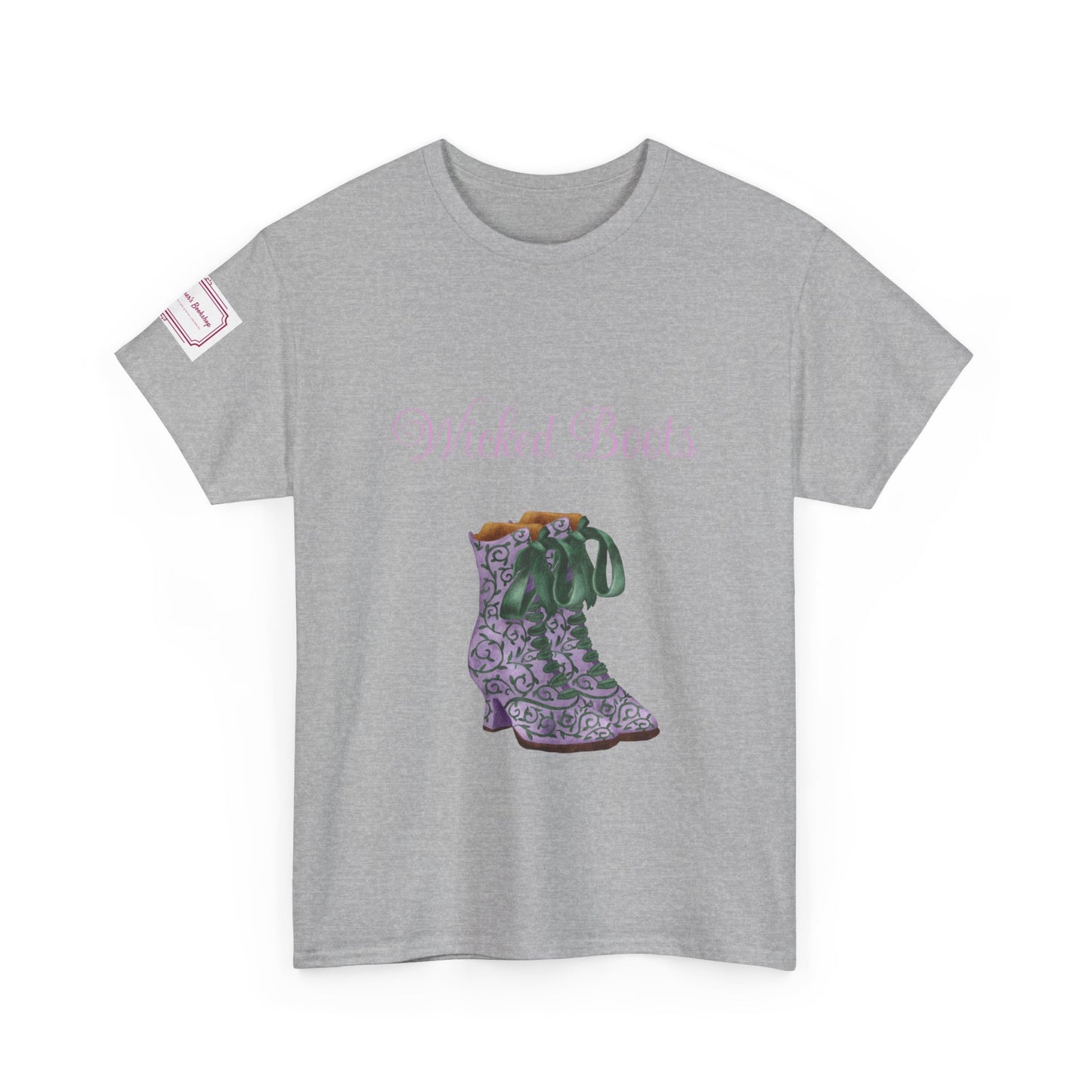 US (Ww) Wicked Boots Graphic Unisex Heavy Cotton Tee