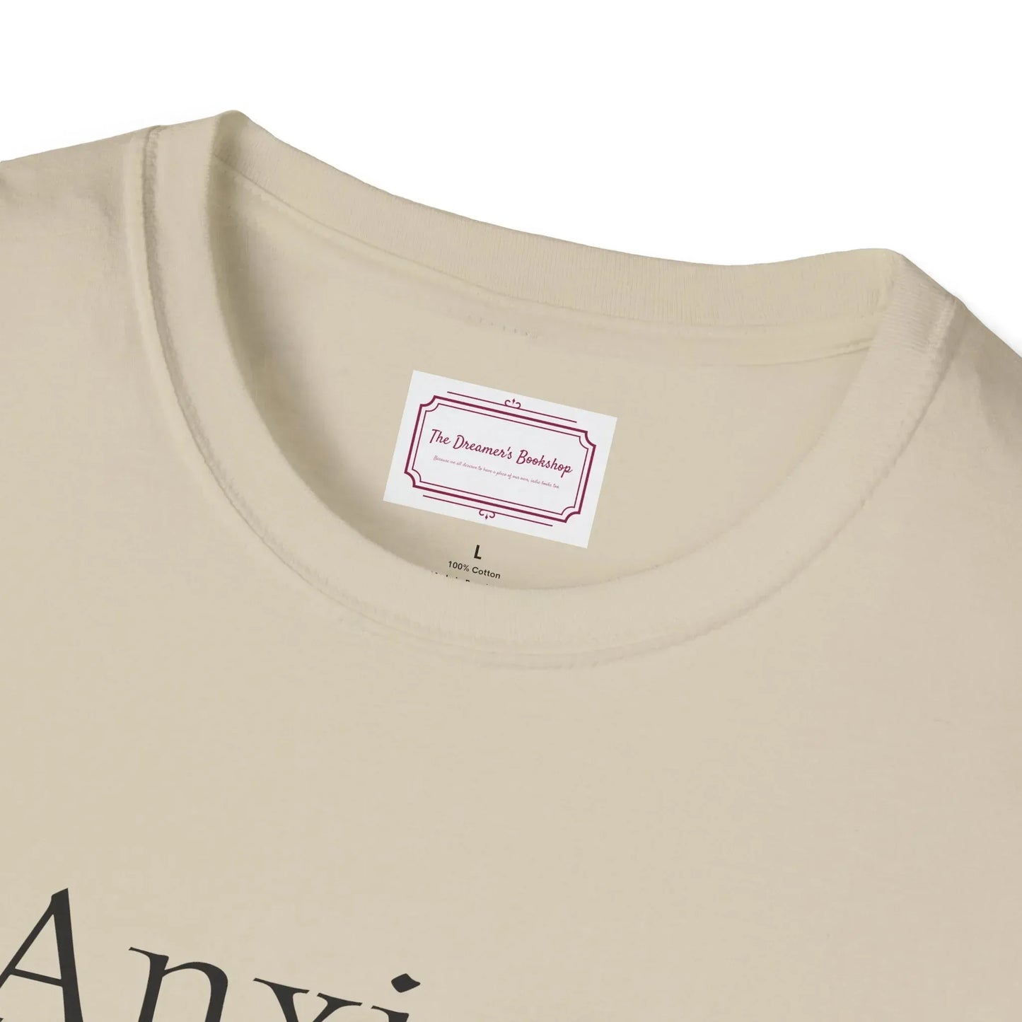 Anxiety Warrior Unisex Softstyle T-Shirt - Embrace Your Battles - The Dreamer's Bookshop.