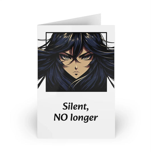 The Dreamer's Bookshop Survivor "Silent, NO longer" Art Print Card - The Dreamer's Bookshop.