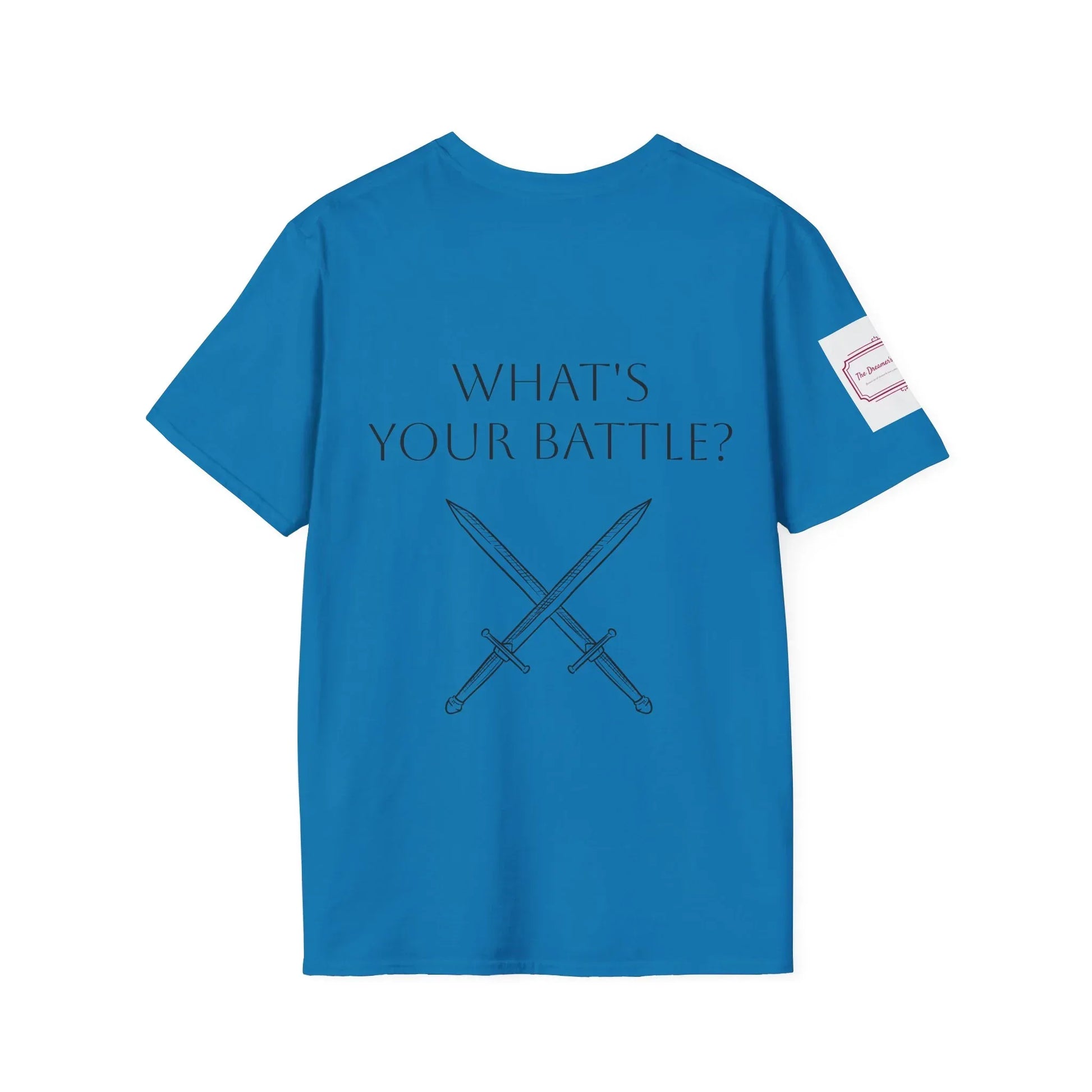 Cancer Warrior Unisex Softstyle T-Shirt - Empowering Battle for Women's Health - The Dreamer's Bookshop.