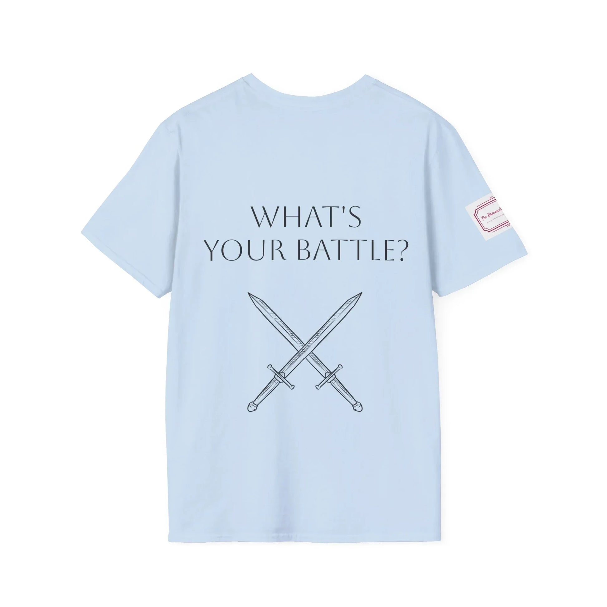 Cancer Warrior Unisex Softstyle T-Shirt - Empowering Graphic Tee for Women's Health Awarenes - The Dreamer's Bookshop.