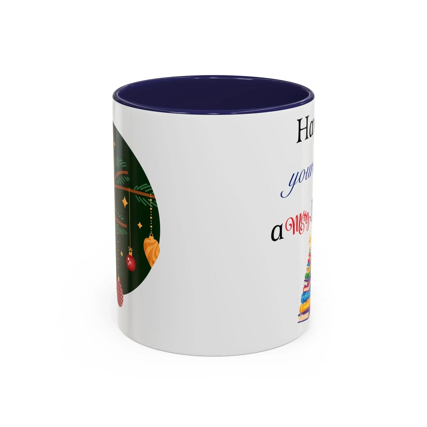 A Merry Little Bookmas - Coffee Mug - 11oz & 15oz - The Dreamer's Bookshop.