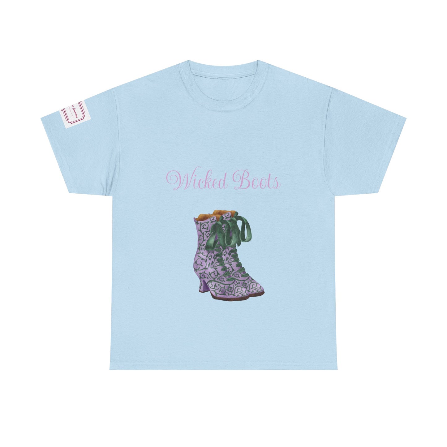 EU - Wicked Boots Unisex Heavy Cotton Tee - Perfect for Mystical Occasions