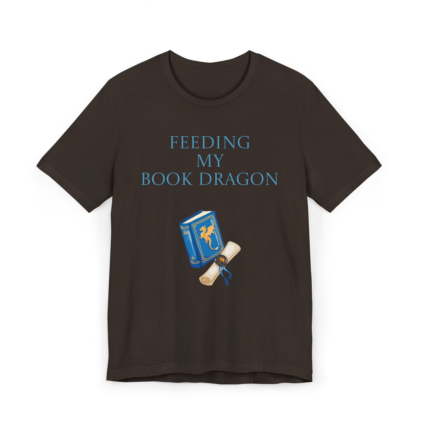 Unisex Jersey T-Shirt - Book Dragon