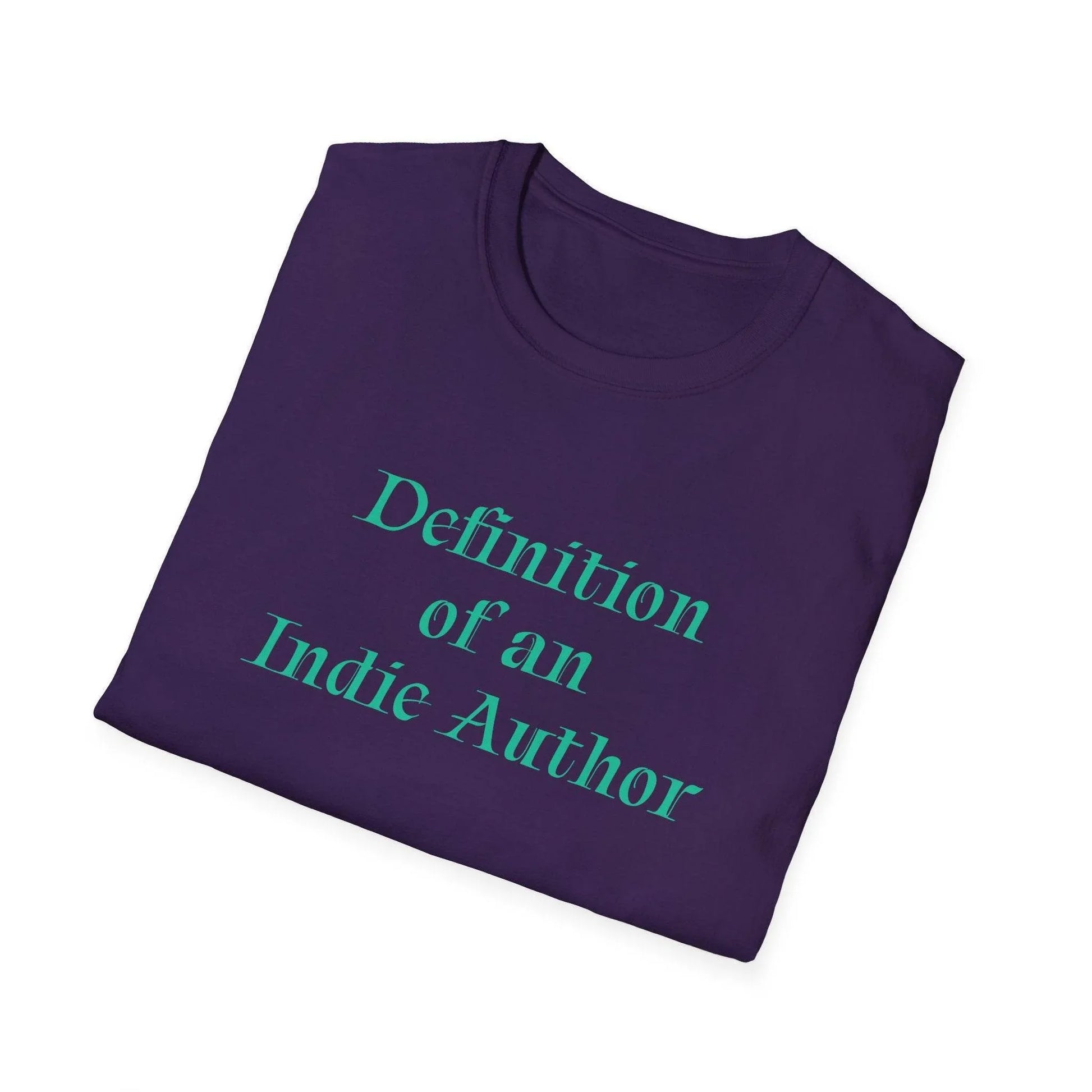 Unisex Softstyle T-Shirt - 'Indie Author' Inspirational - The Dreamer's Bookshop.