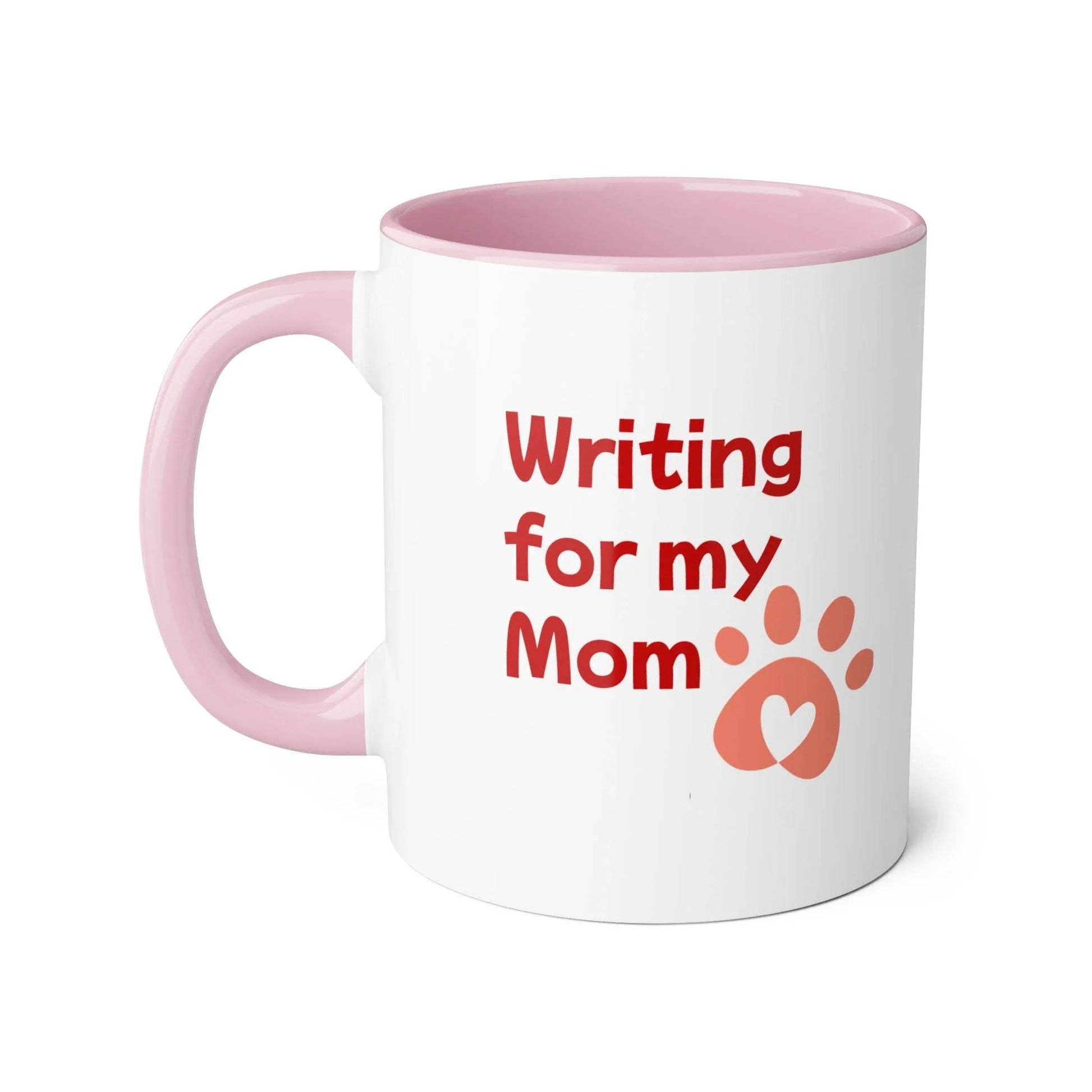 Funny Dog Writer Accent Mug - 11oz Coffee Cup for Book Lovers - The Dreamer's Bookshop.