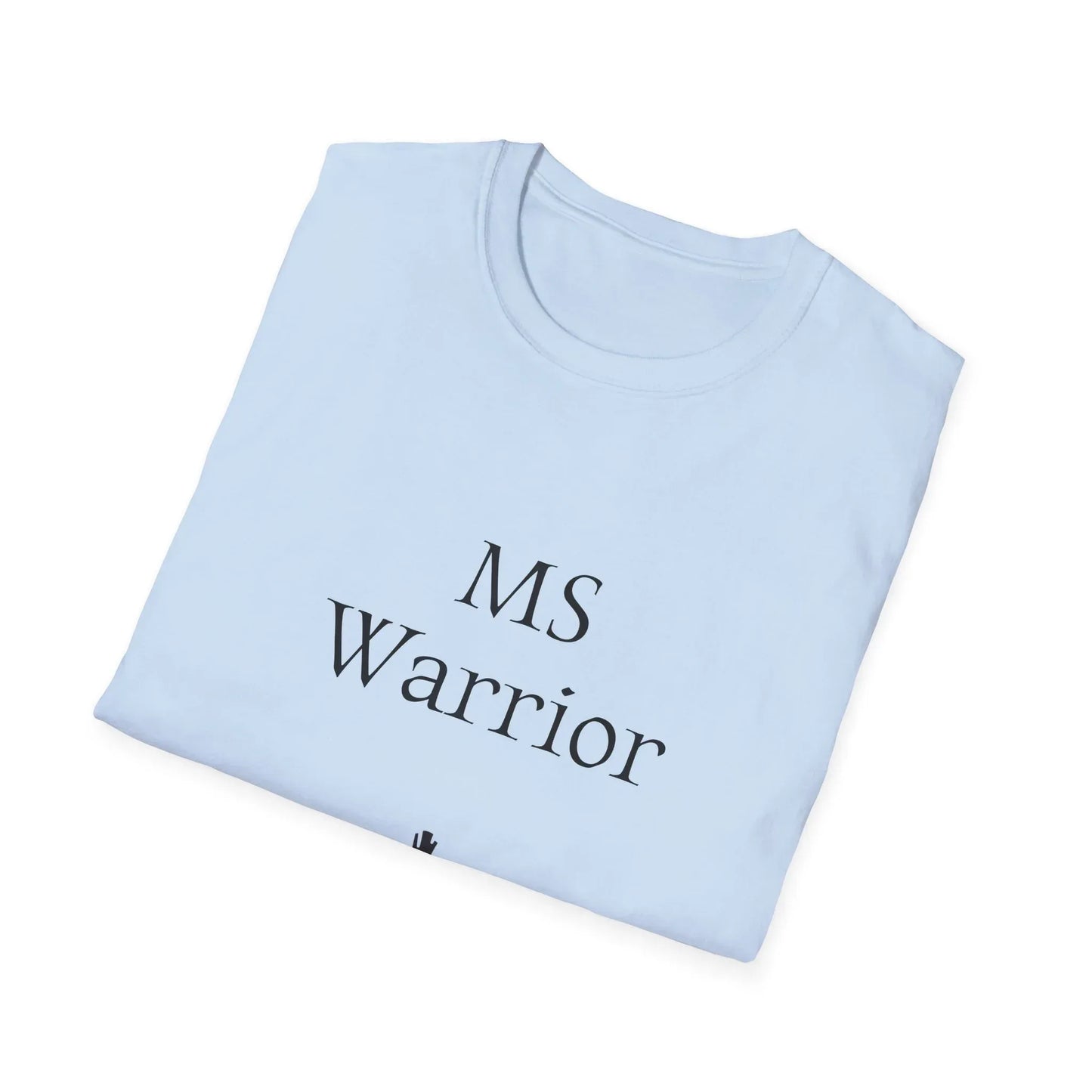 M.S. Warrior Unisex Softstyle T-Shirt - Empower Your Battle - The Dreamer's Bookshop.