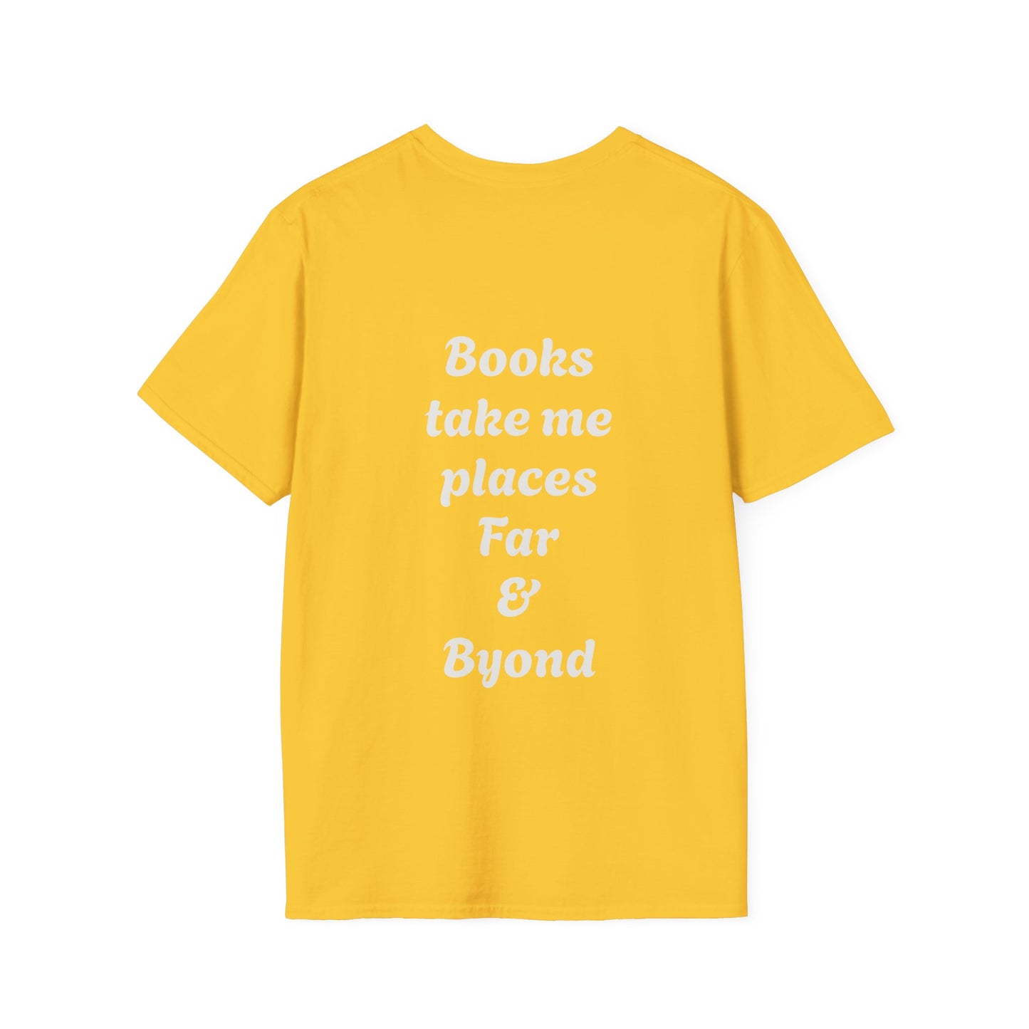 Unisex Travel-Inspired T-Shirt - "Whimsical Wordsmith" - Perfect for Book Lovers