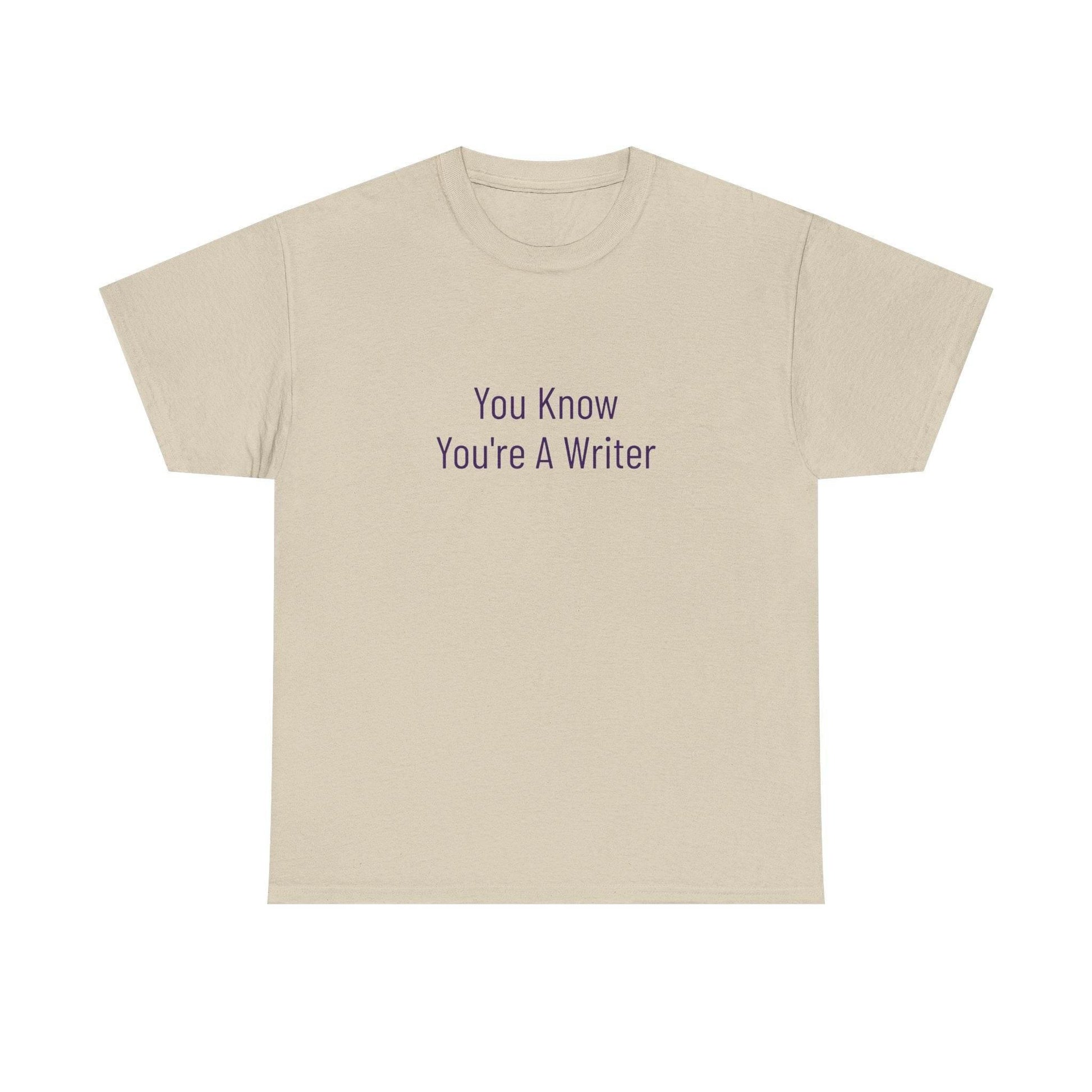 You Know - Unisex Heavy Cotton Tee - Creative Apparel - The Dreamer's Bookshop.
