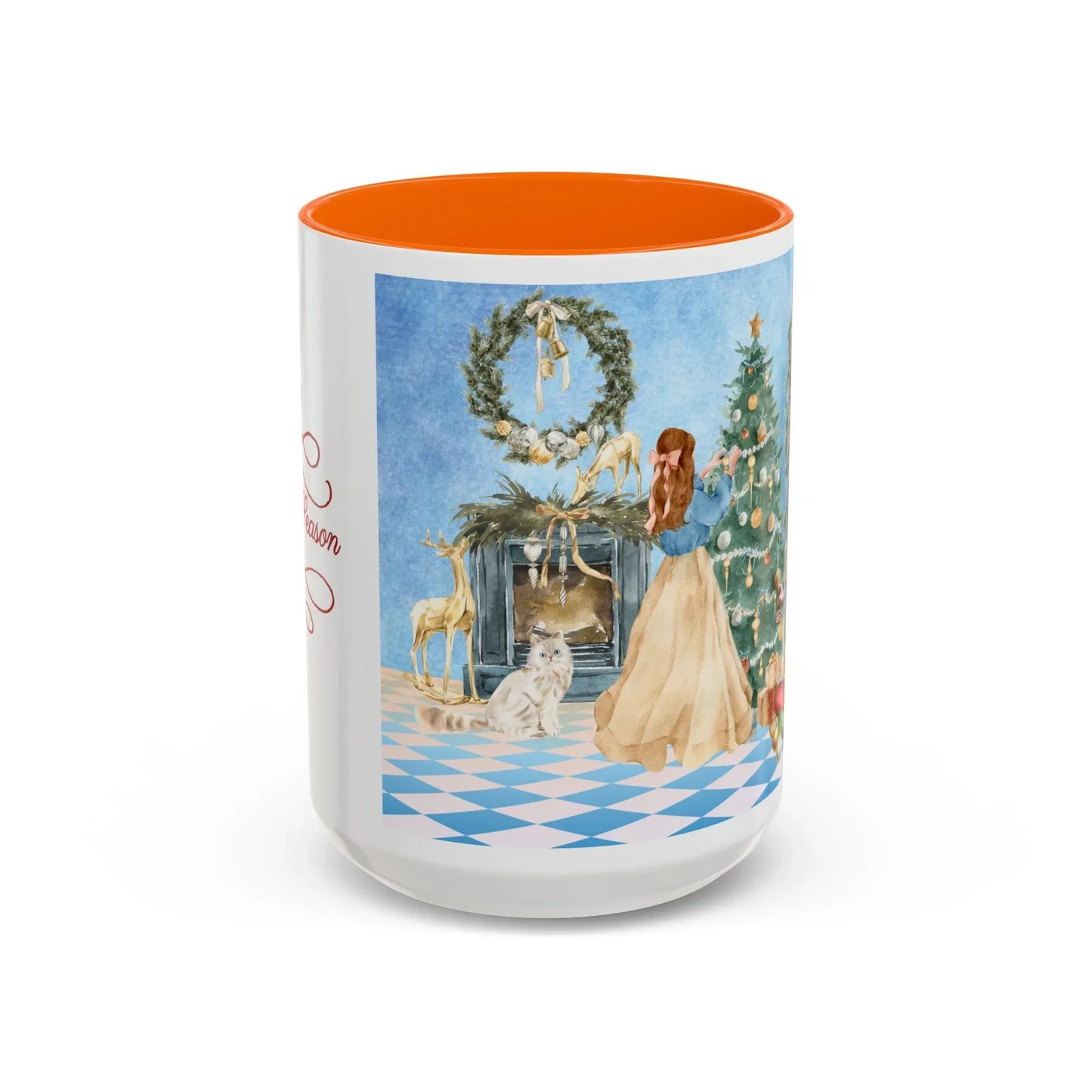 Christmas Tree Decoration Coffee Mug - 11oz & 15oz - tis the season - The Dreamer's Bookshop.