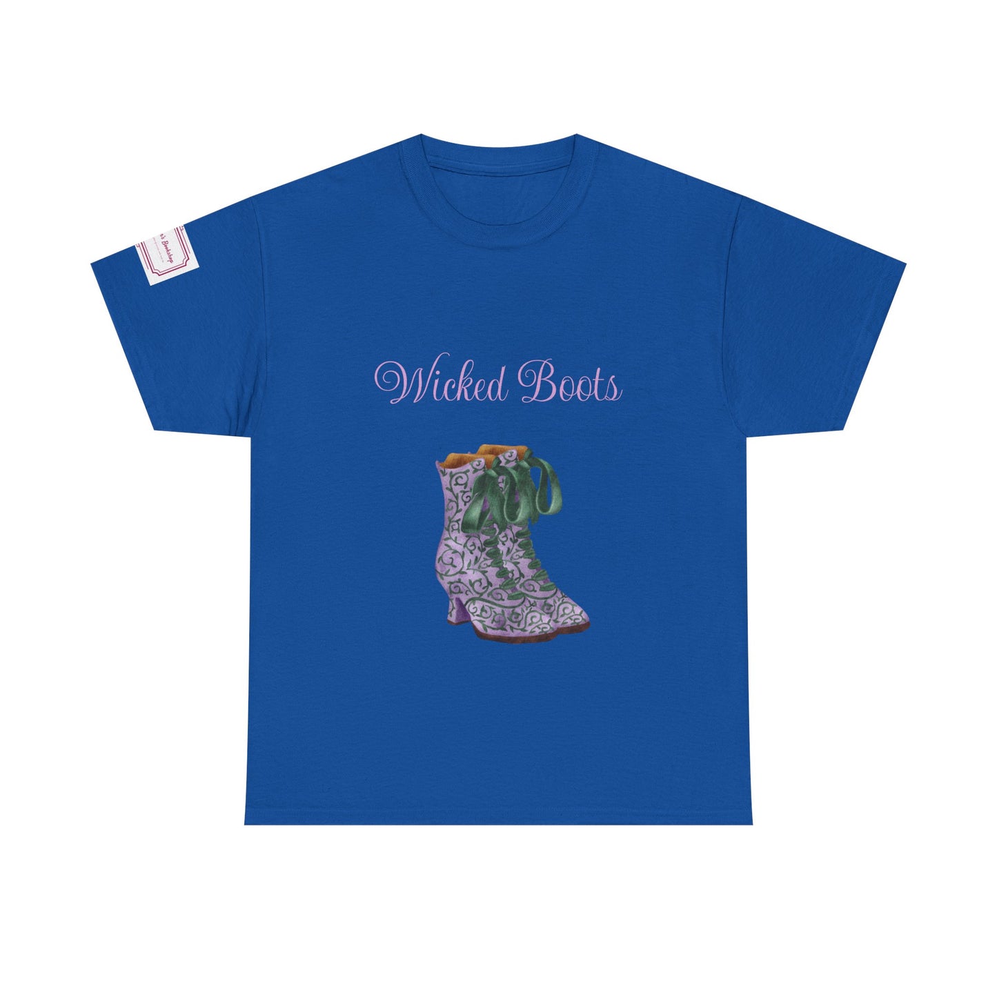 US (Ww) Wicked Boots Graphic Unisex Heavy Cotton Tee
