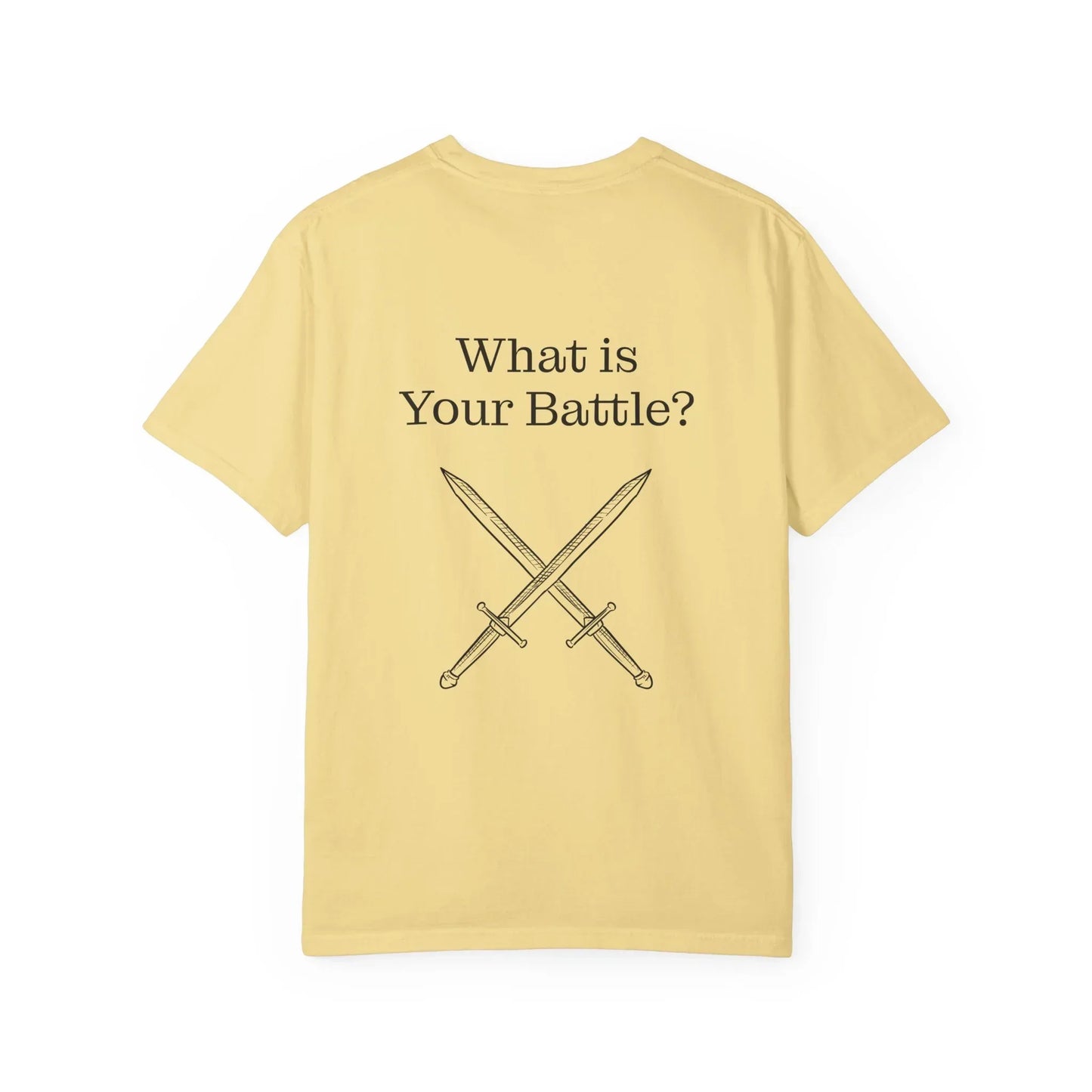 Chronic Pain Warrior Unisex Garment-Dyed T-Shirt - Empowering Supportive Apparel - The Dreamer's Bookshop.