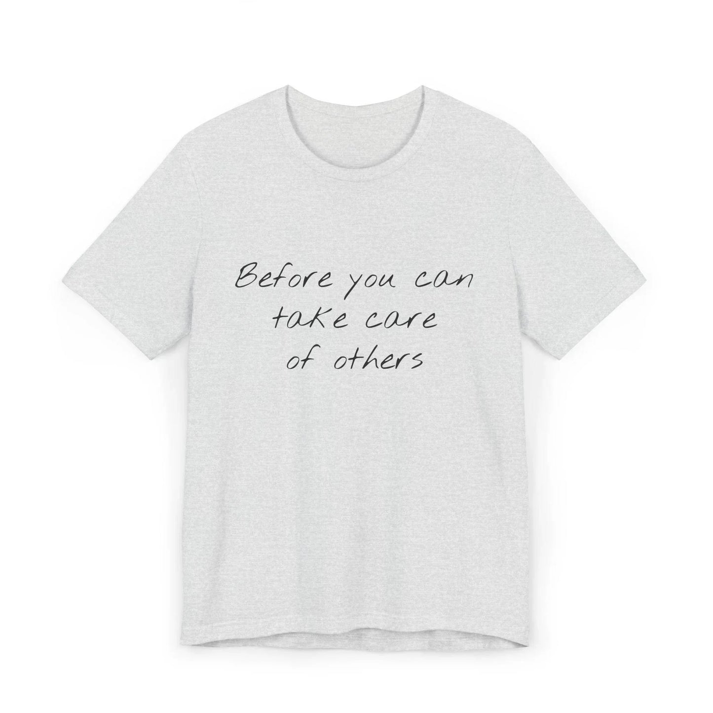 Unisex Jersey T-Shirt - 'Take Care' Inspirational - The Dreamer's Bookshop.