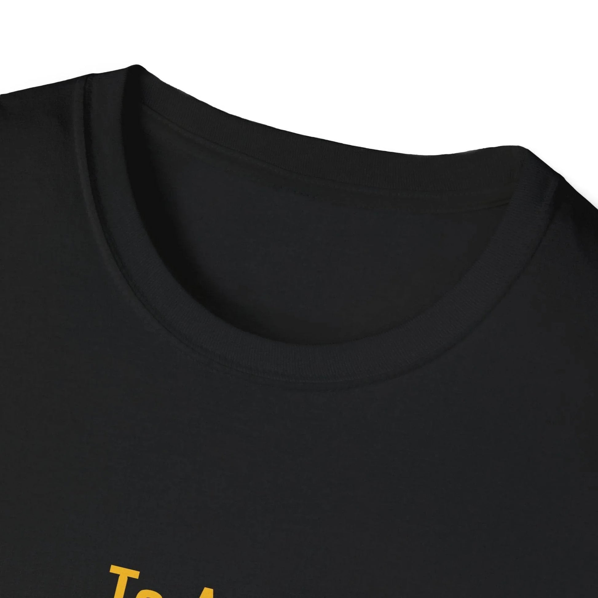 Inspirational Unisex Softstyle T-Shirt - 'To Ask' Philosophical Design - The Dreamer's Bookshop.