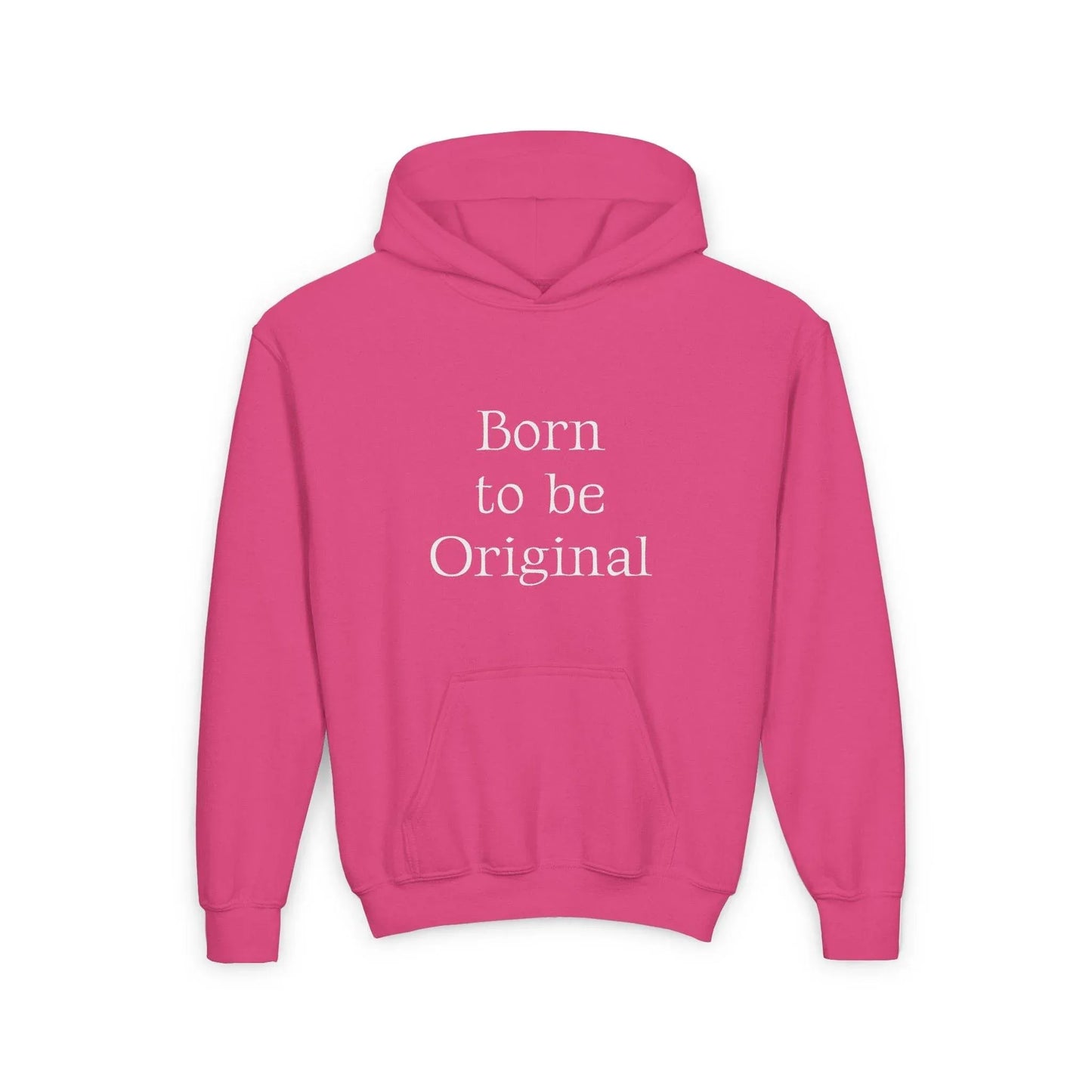 EU - Youth Heavy Blend Hoodie - 'Born to be Original' - Indie Author Inspired Sweatshirt - The Dreamer's Bookshop.