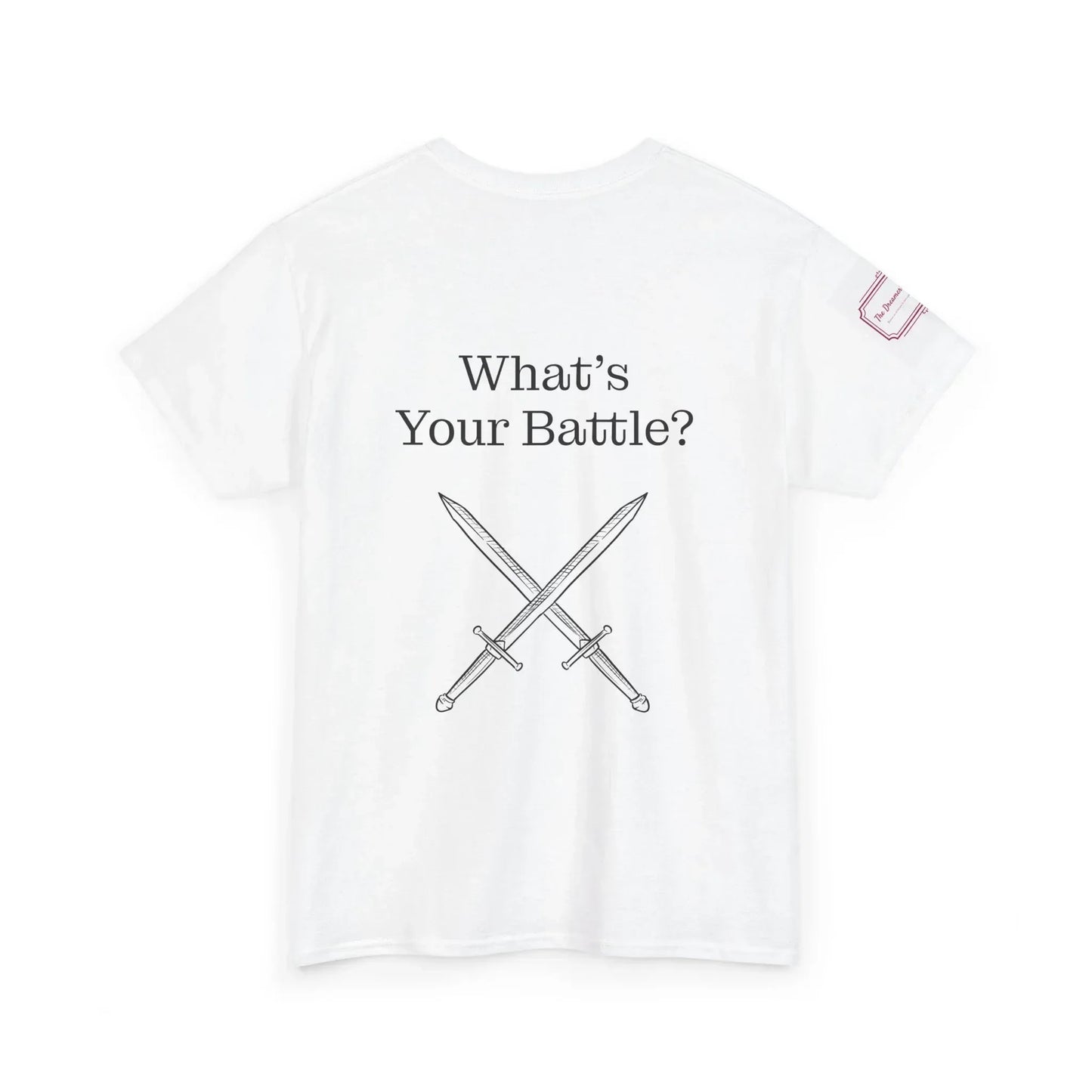 Chronic Pain Warrior Unisex Heavy Cotton Tee - Empowering Apparel for Health Awareness - The Dreamer's Bookshop.