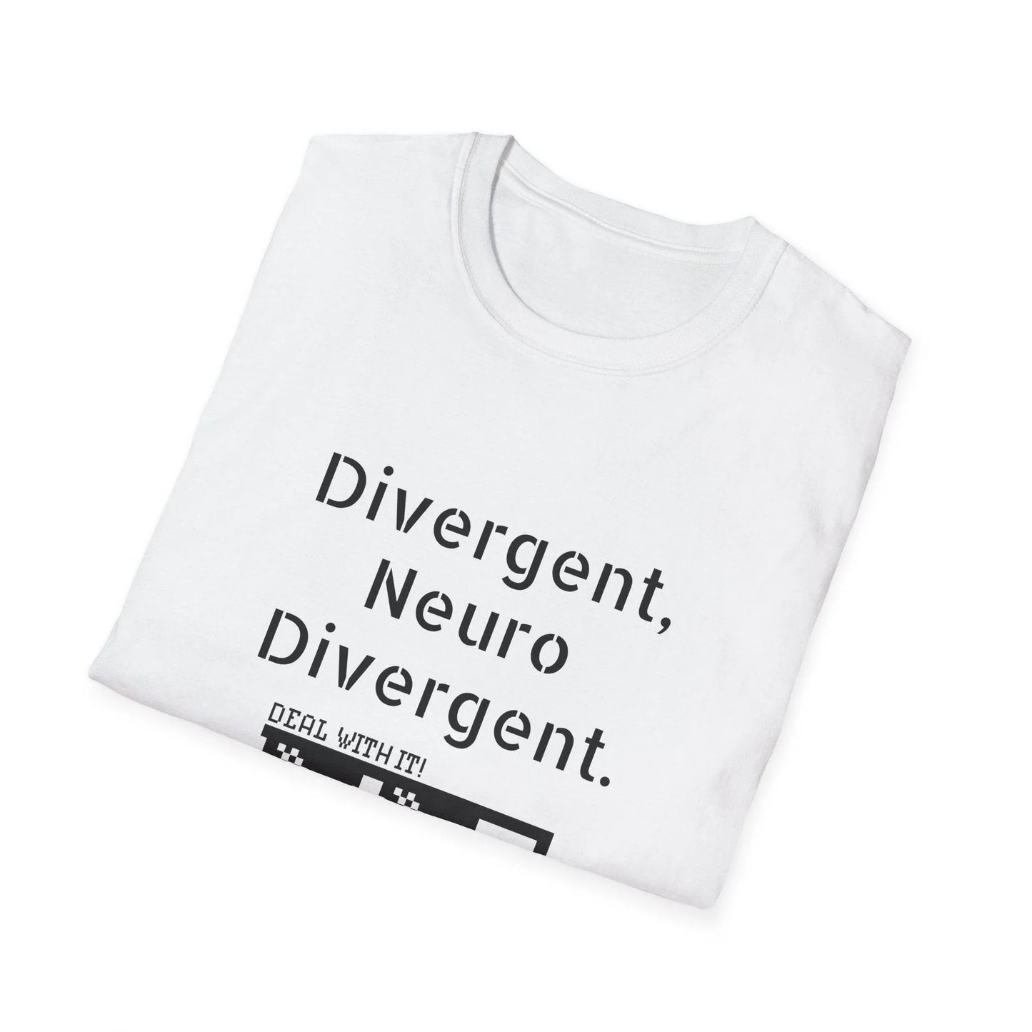 Neuro Divergent Unisex Softstyle T-Shirt – Celebrate Uniqueness! - The Dreamer's Bookshop.