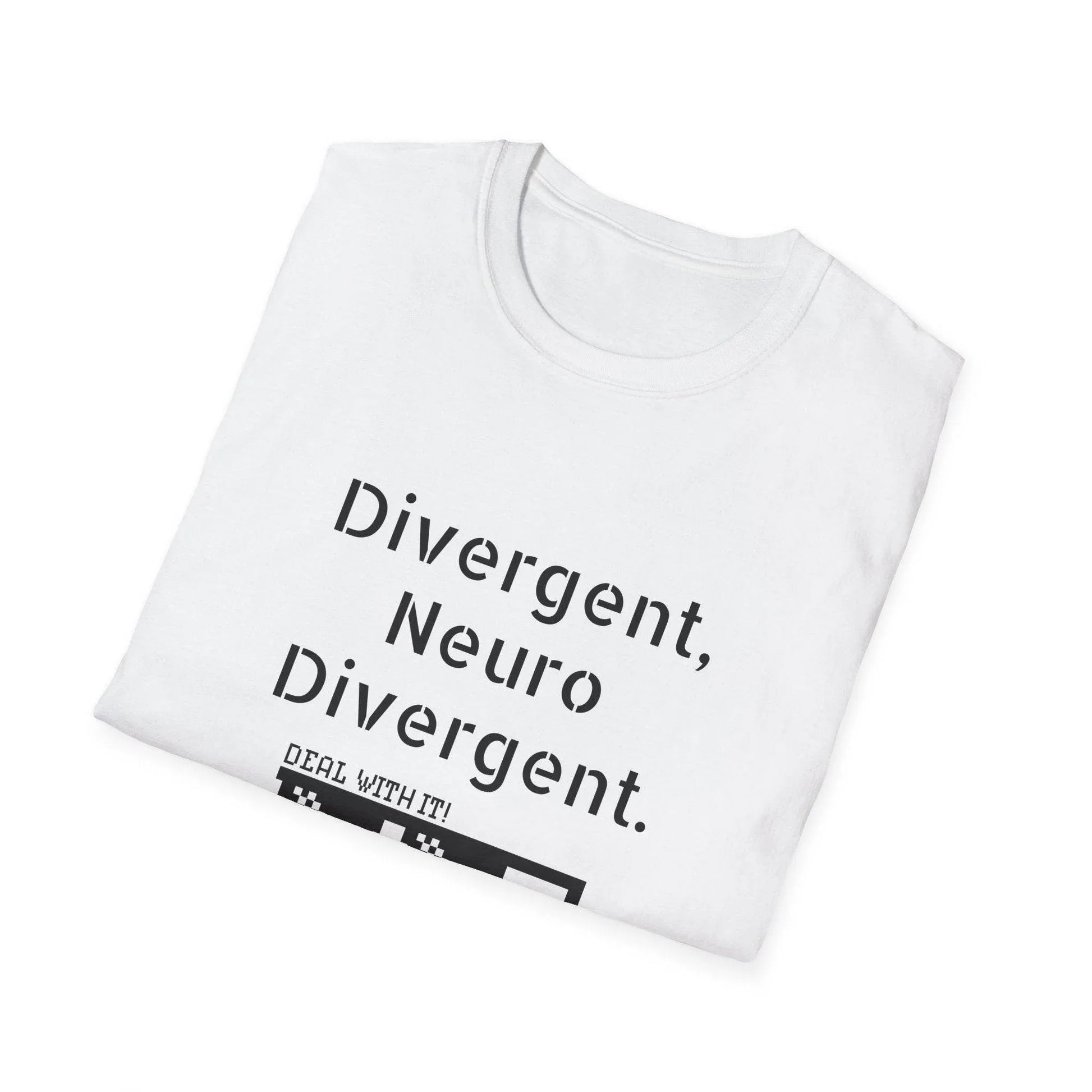 Neuro Divergent Unisex Softstyle T-Shirt – Celebrate Uniqueness! - The Dreamer's Bookshop.