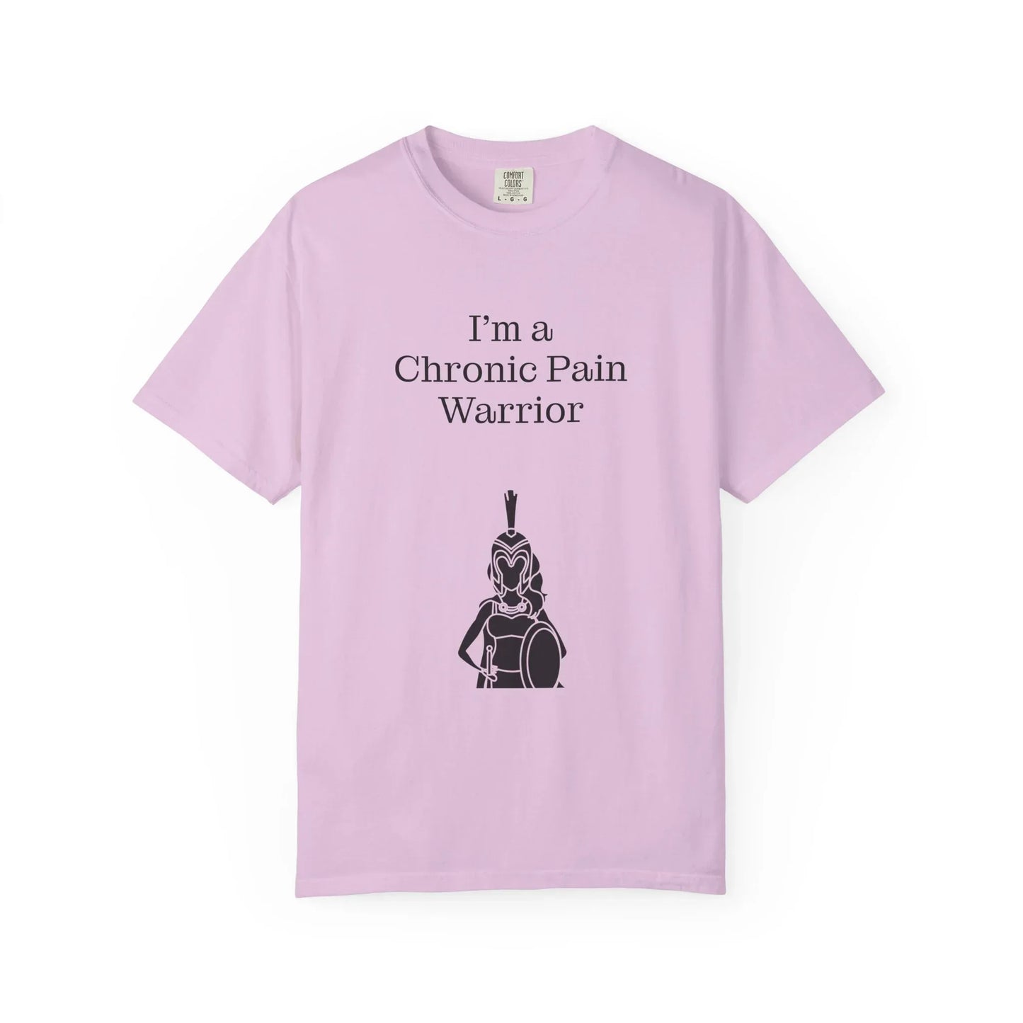Chronic Pain Warrior Unisex Garment-Dyed T-Shirt - Empowering Supportive Apparel - The Dreamer's Bookshop.