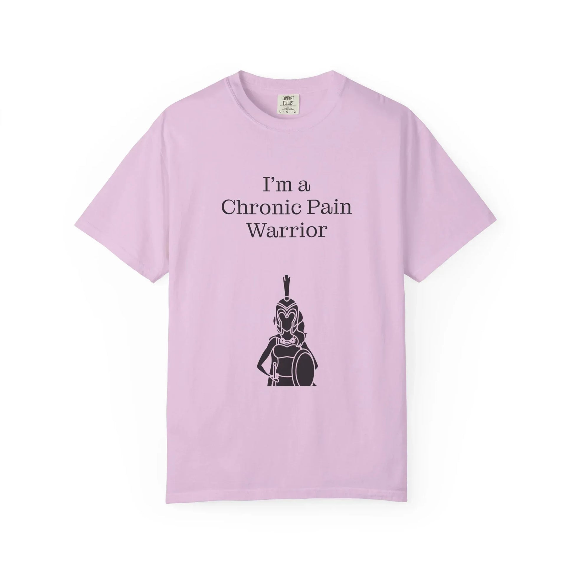 Chronic Pain Warrior Unisex Garment-Dyed T-Shirt - Empowering Supportive Apparel - The Dreamer's Bookshop.