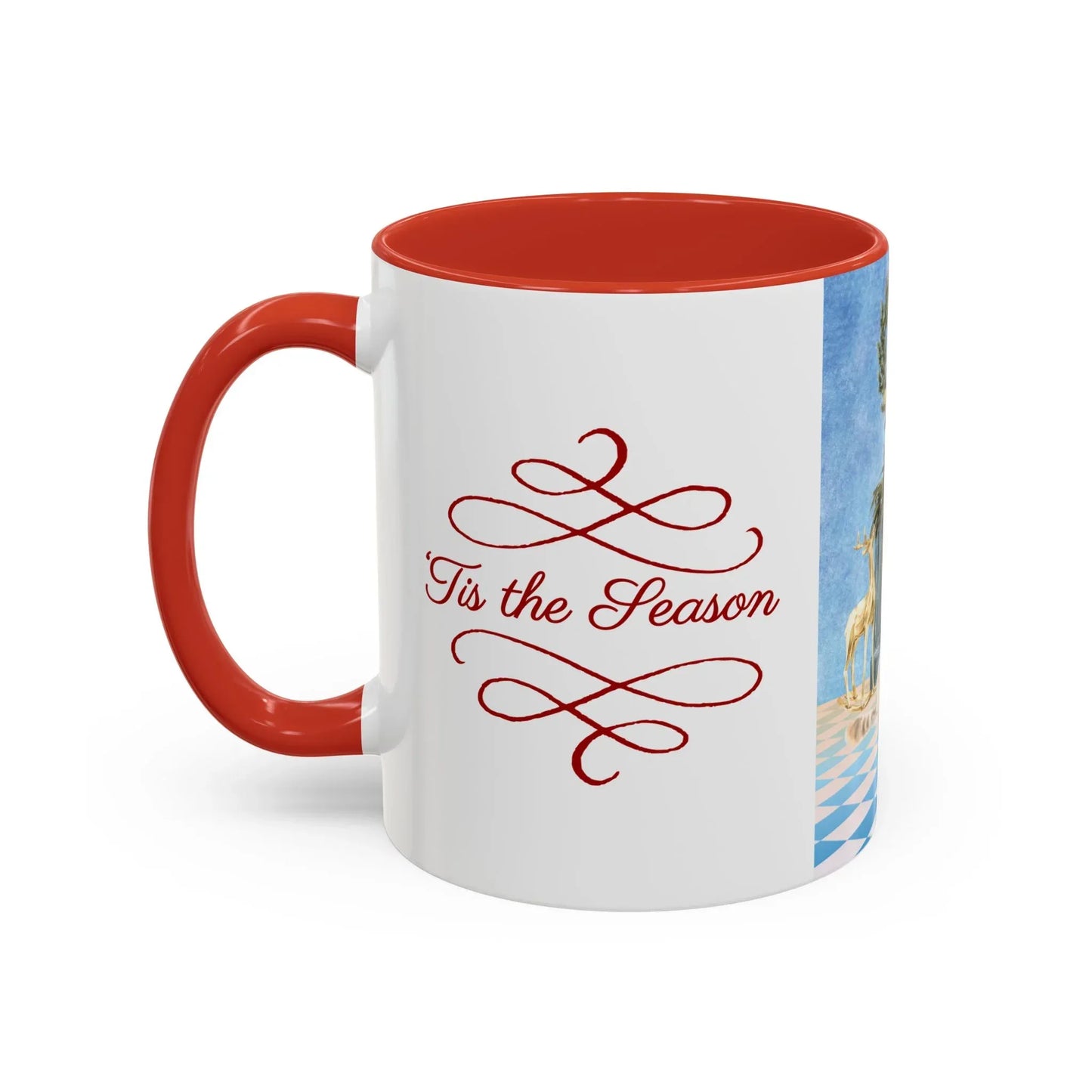 Christmas Tree Decoration - Coffee Mug Gift - tis the season - The Dreamer's Bookshop.