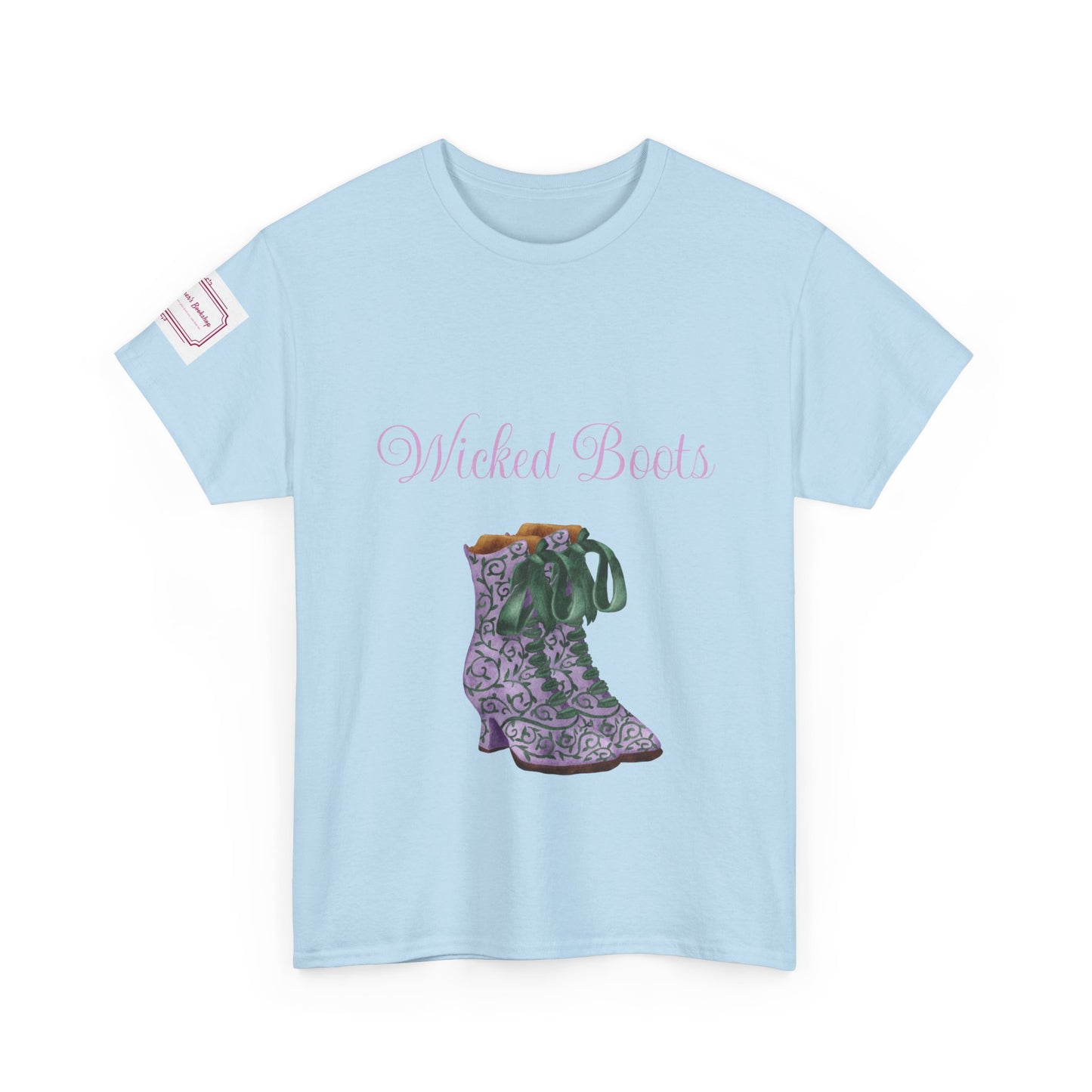 AU - Wicked Boots - Witch Unisex Heavy Cotton Tee