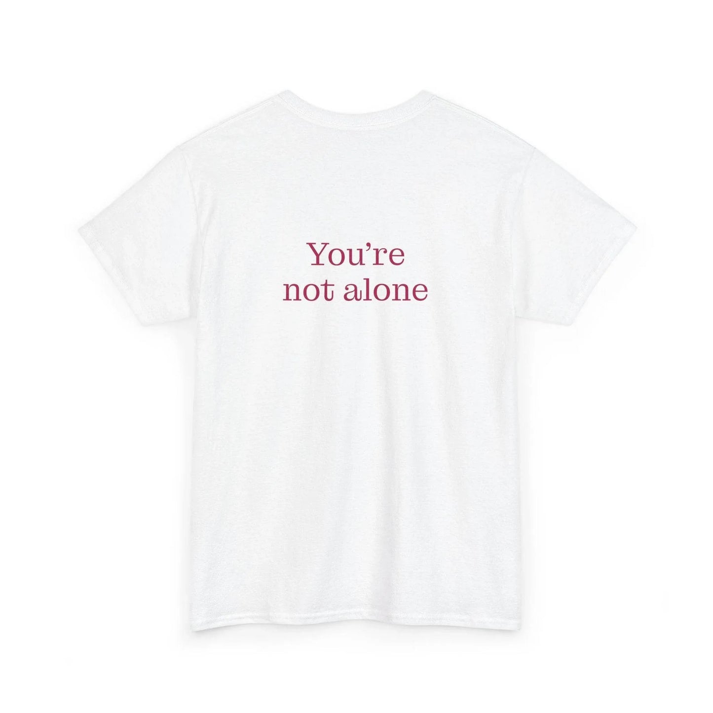 Trauma Survivor Unisex Heavy Cotton Tee - Empowering Apparel for Health Awareness - The Dreamer's Bookshop.