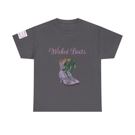 UK - Wicked Boots - Unisex Heavy Cotton Tee