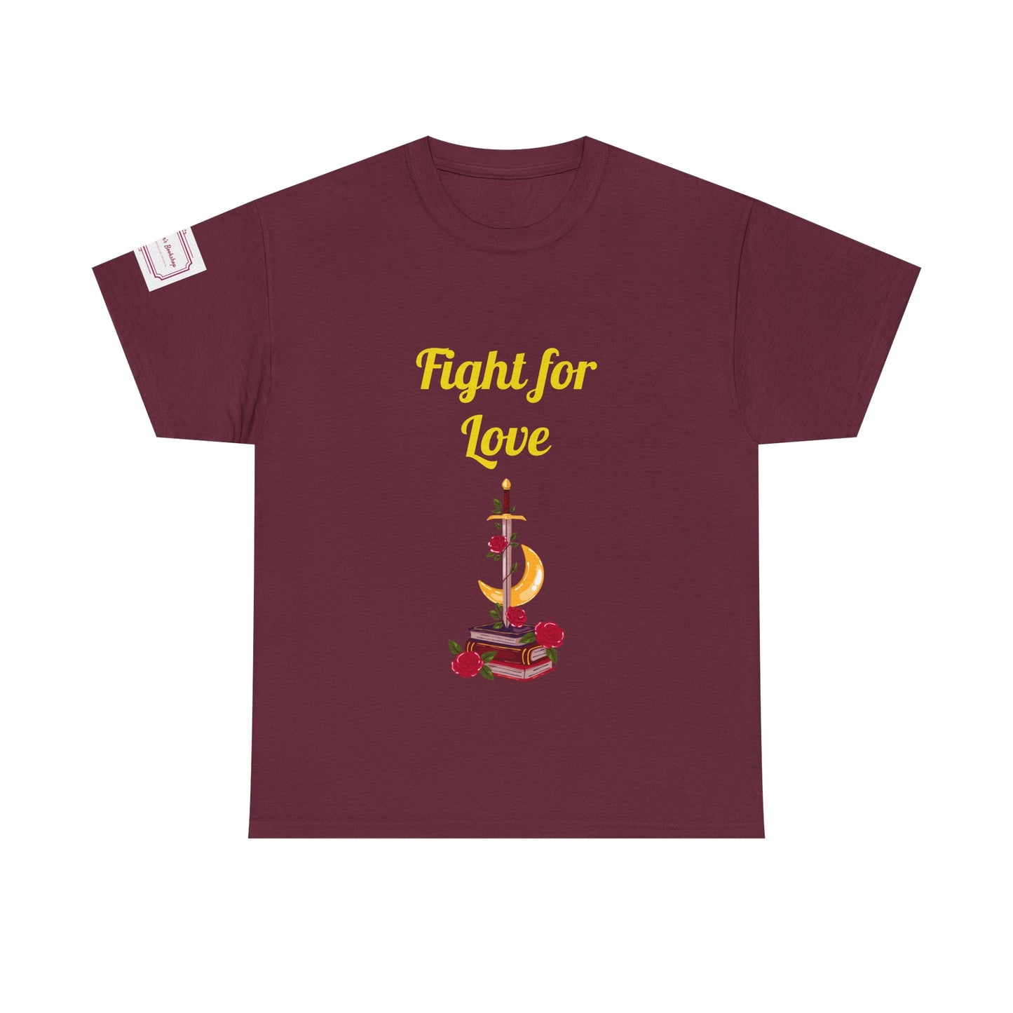 AU - Fight for Love - Unisex Heavy Cotton Tee - Romance Books