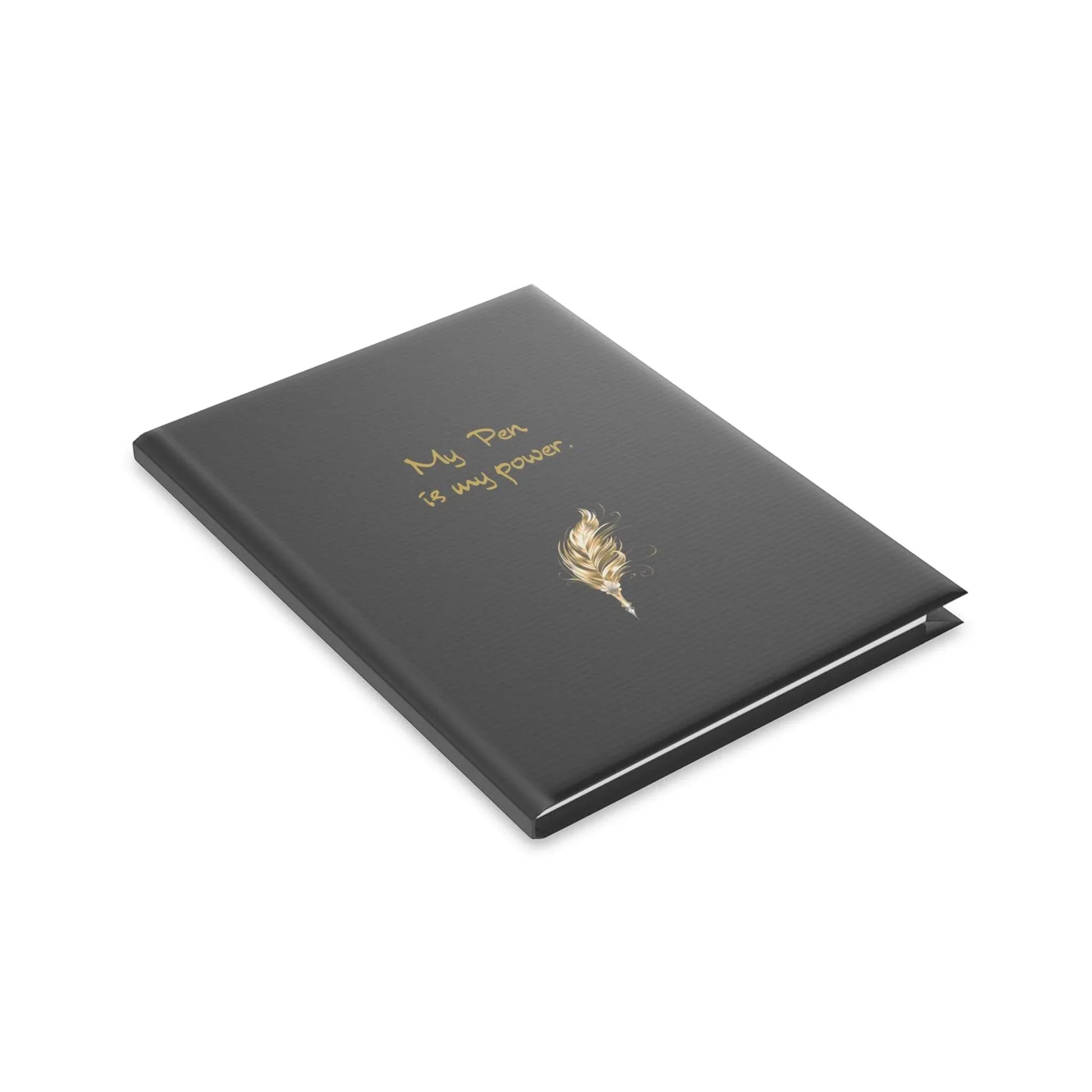 Empowering Hardcover Notebook - 'My Pen is my Power' - The Dreamer's Bookshop.