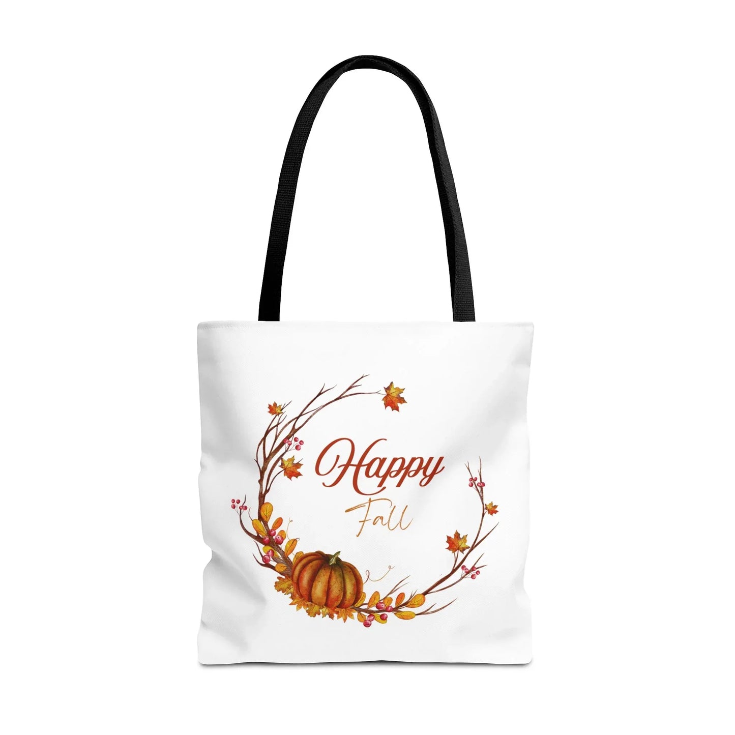 Happy Fall Tote Bag - Cozy Autumn Design - The Dreamer's Bookshop.