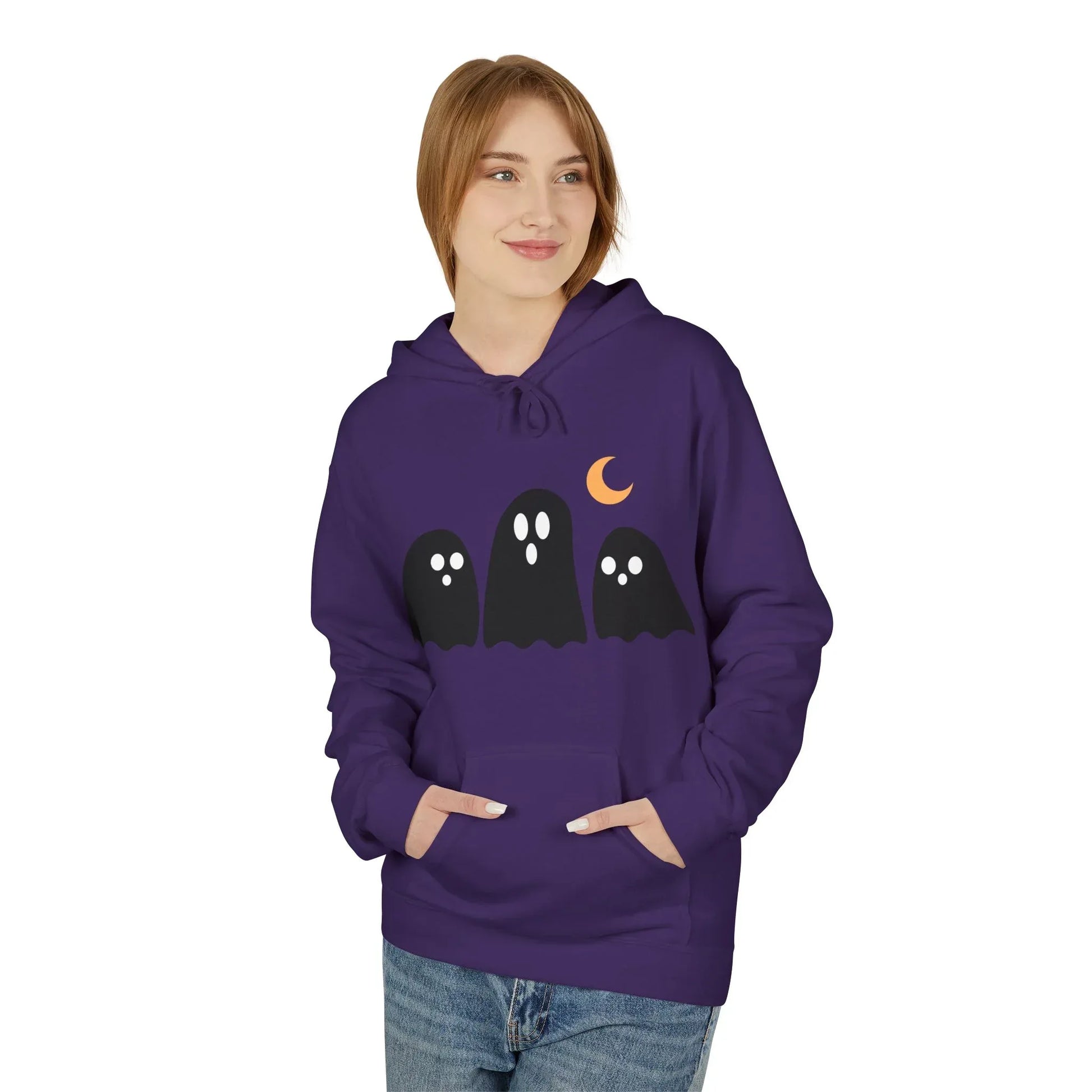 Spooky Hooded Sweatshirt - Halloween - Perfect for Spooky Lovers - The Dreamer's Bookshop.