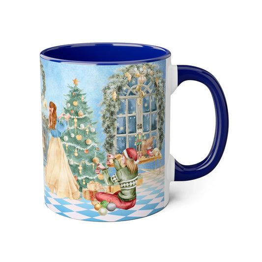 Christmas Tree Decoration Coffee Mug - 11oz Cup tis the Season - The Dreamer's Bookshop.