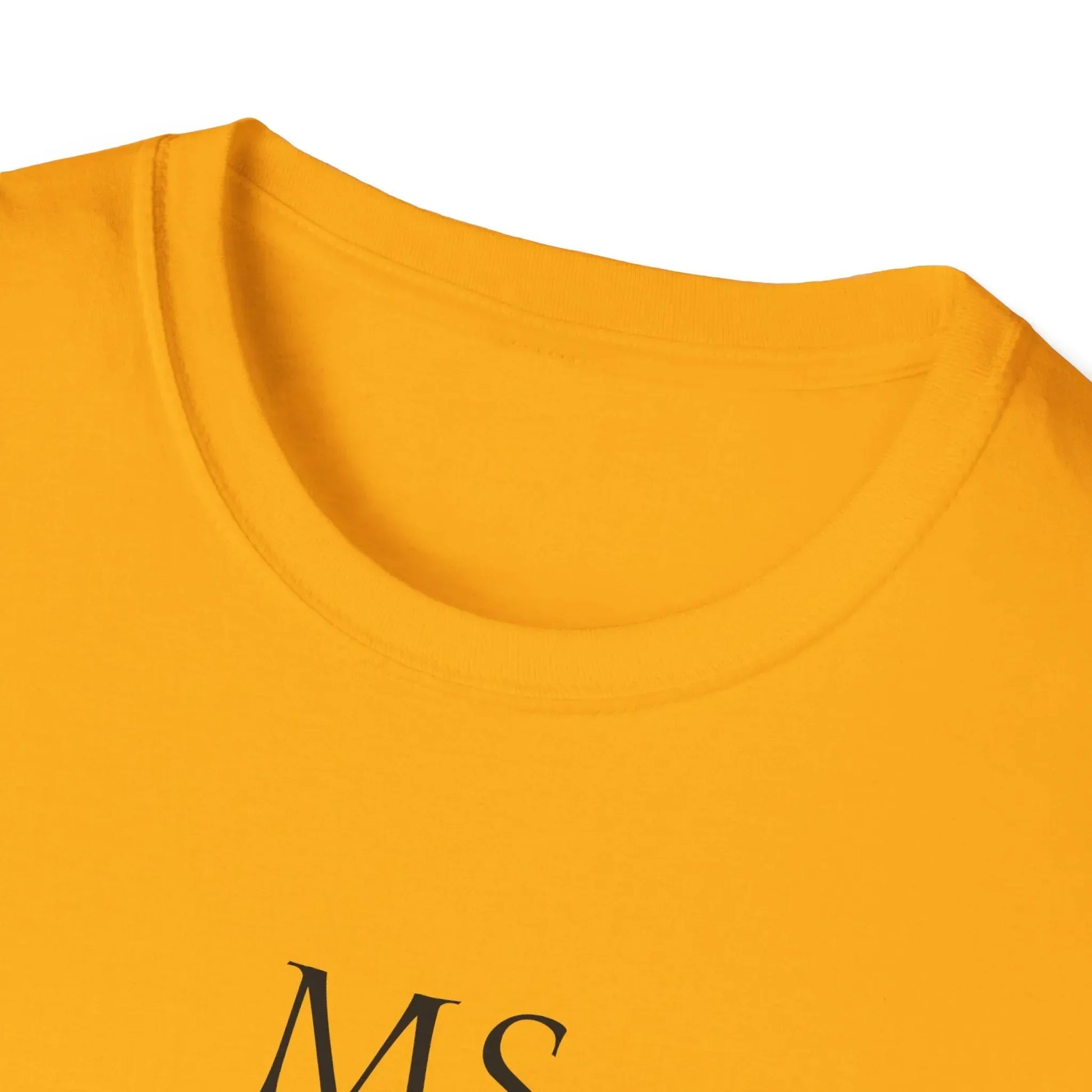 M.S. Warrior Unisex Softstyle T-Shirt - Empowering Battle for Women's Health - The Dreamer's Bookshop.