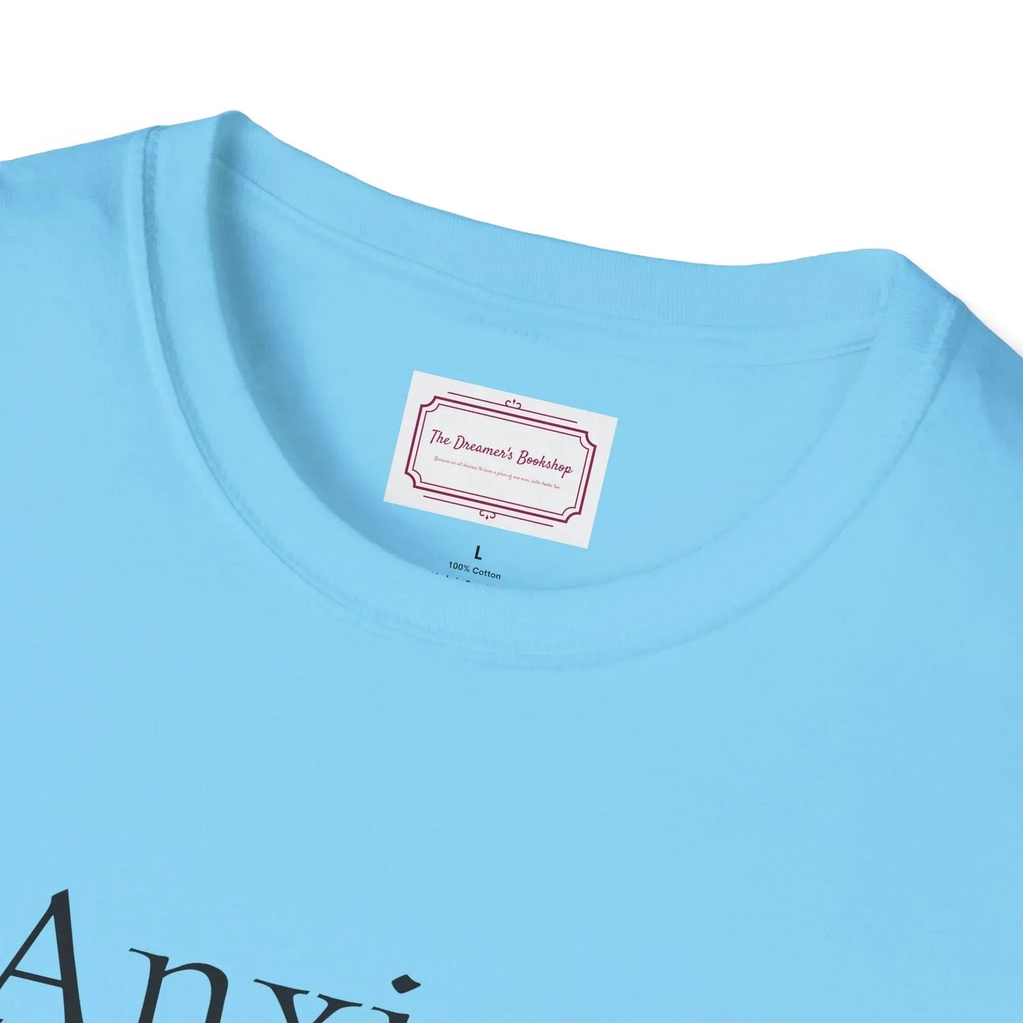 Anxiety Warrior Unisex Softstyle T-Shirt - Embrace Your Battles - The Dreamer's Bookshop.