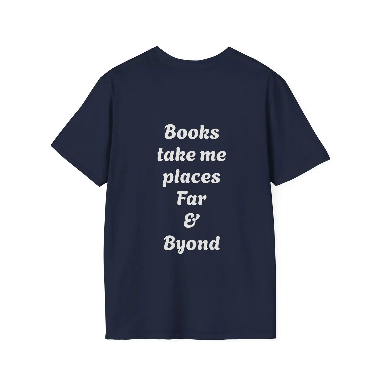 Unisex Travel-Inspired T-Shirt - "I'm a Traveller of Worlds" - Perfect for Book Lovers - The Dreamer's Bookshop.
