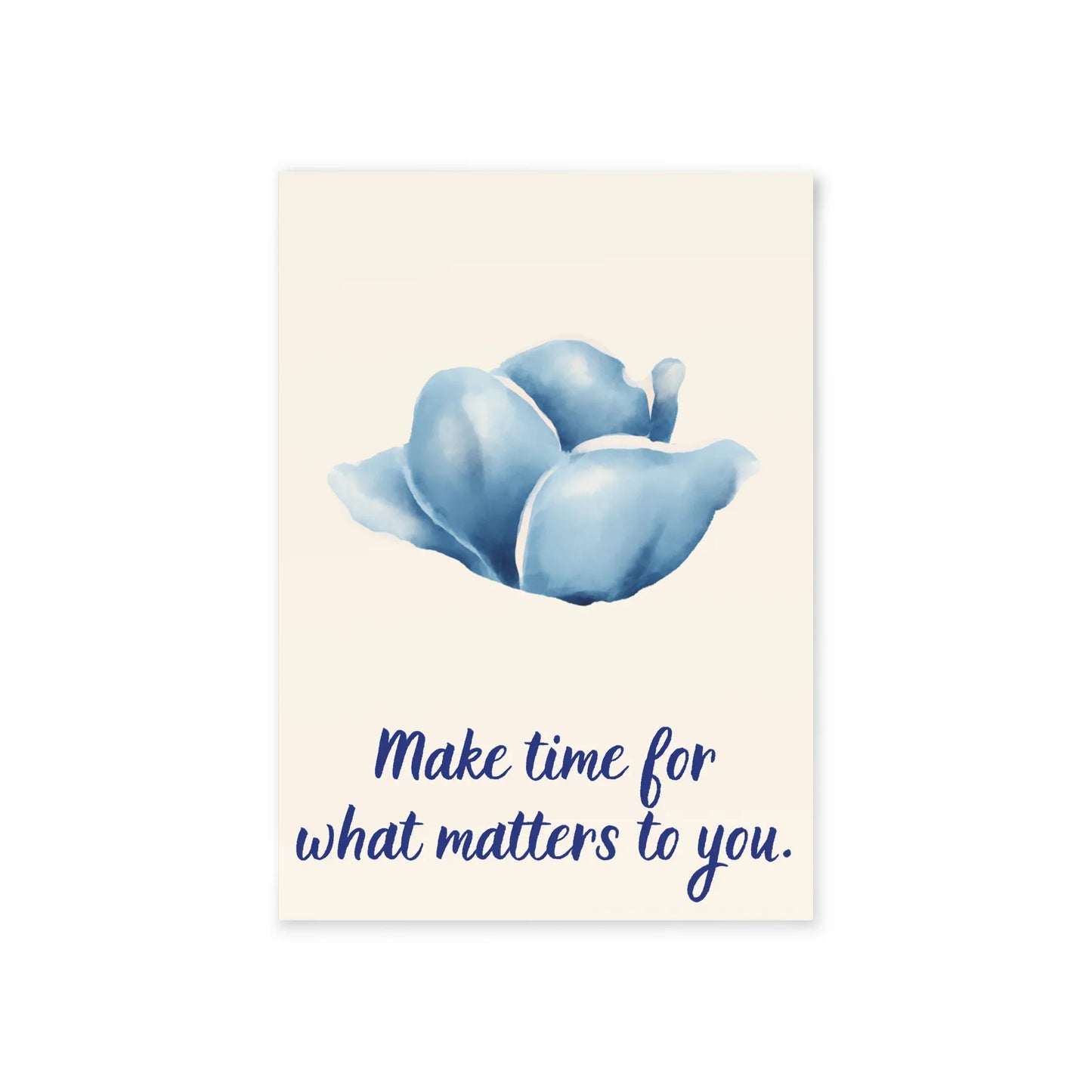 The Dreamer's Bookshop - Love Yourself Card "Make Time" - The Dreamer's Bookshop.
